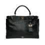 Bolsa Coach Couro Preta
