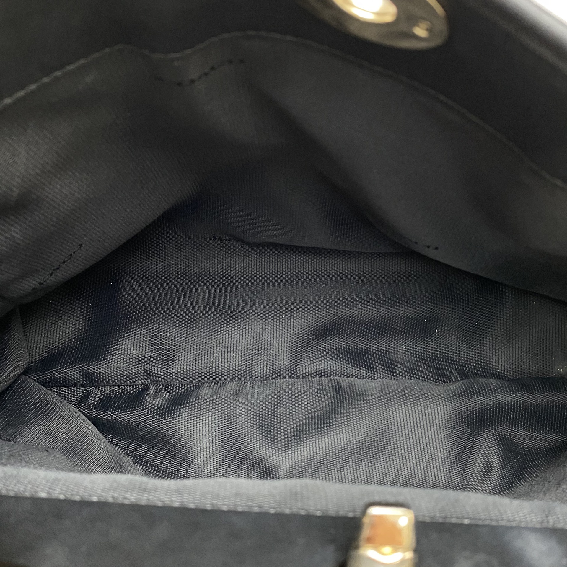 Bolsa Coach Couro Preta
