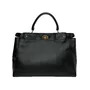 Bolsa Coach Couro Preta