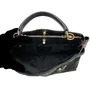 Bolsa Coach Couro Preta