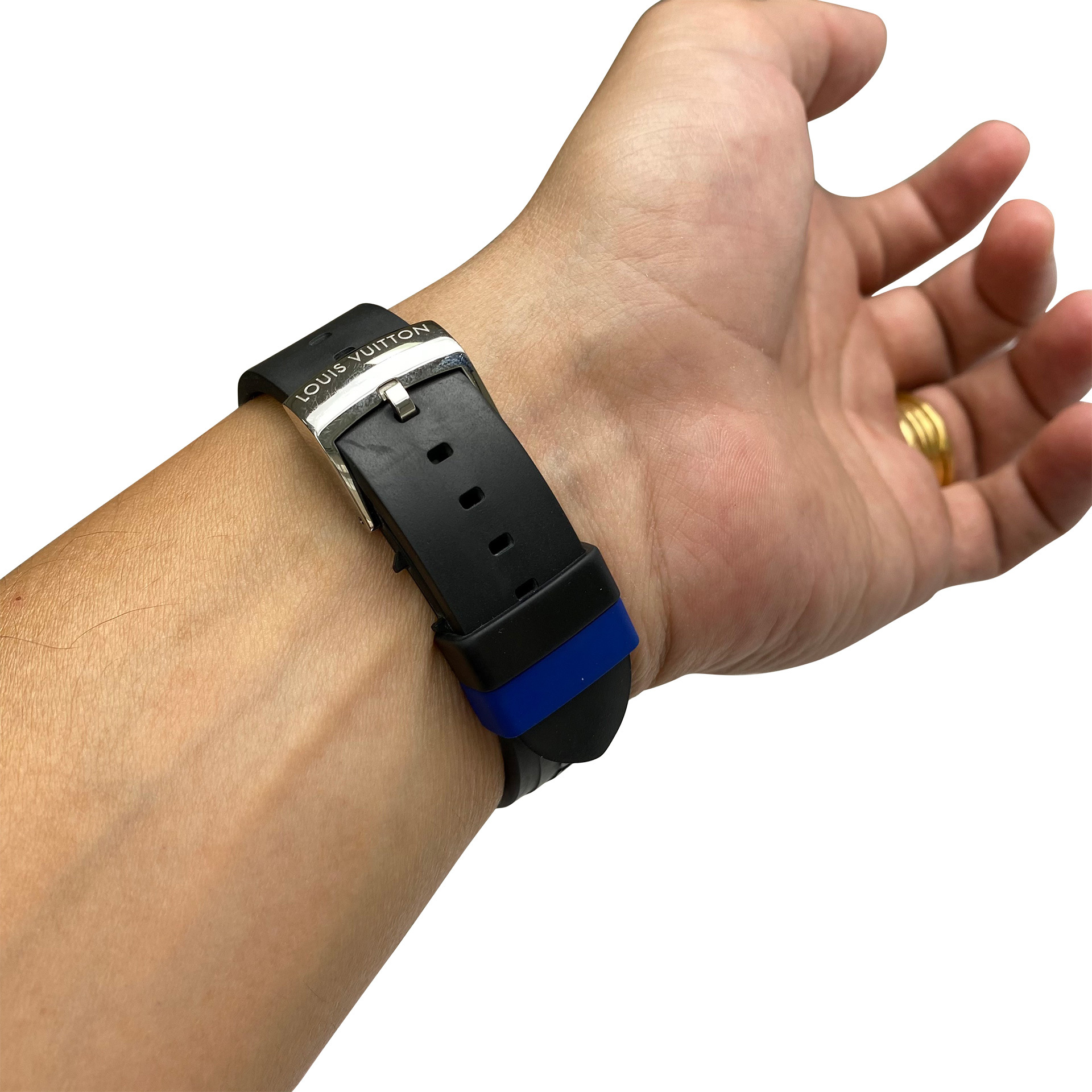 Relógio Louis Vuitton Tambour Regatta Cronograph Navy 44