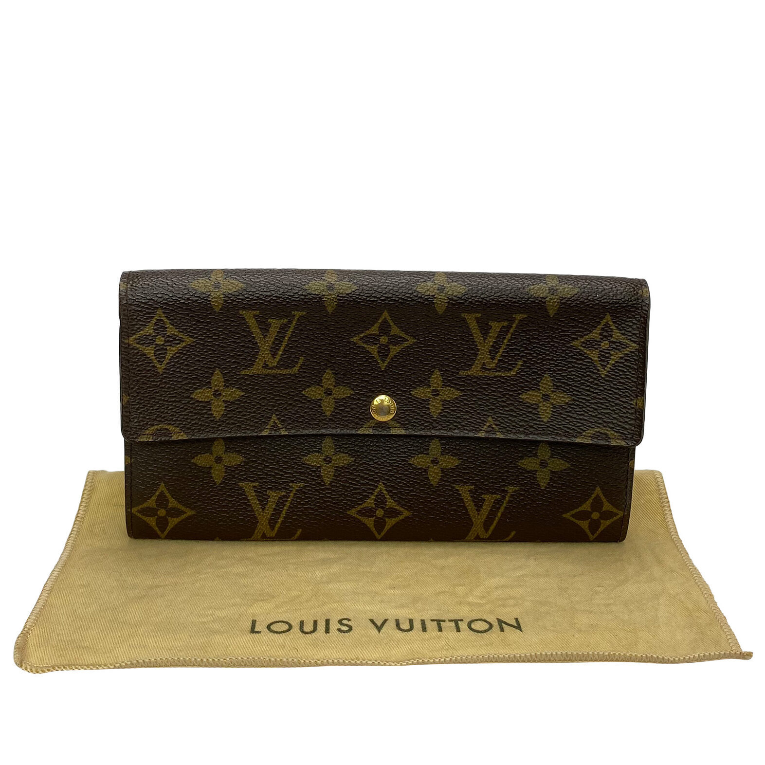 Carteira Louis Vuitton Sarah Monogram