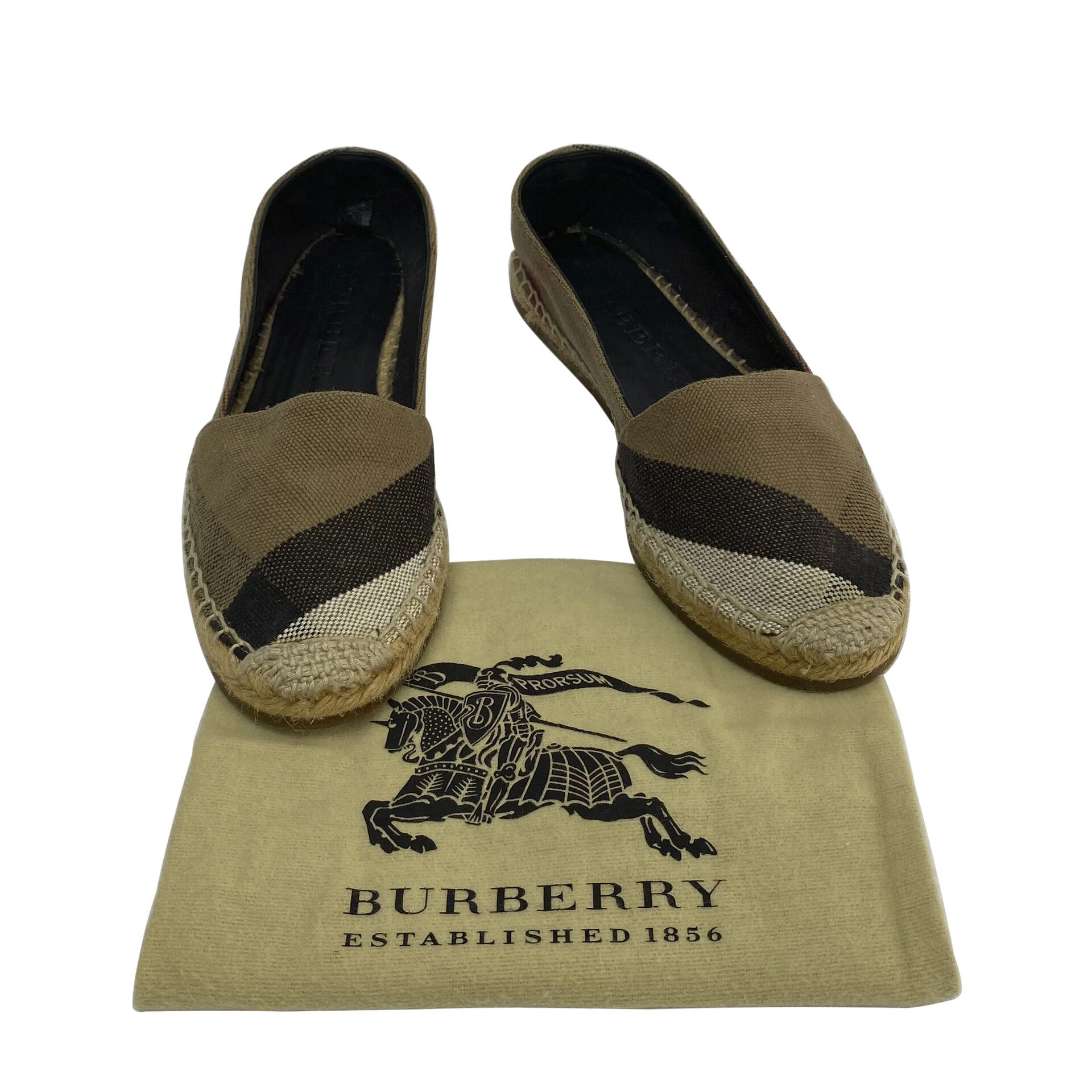 Espadrille Burberry Xadrez