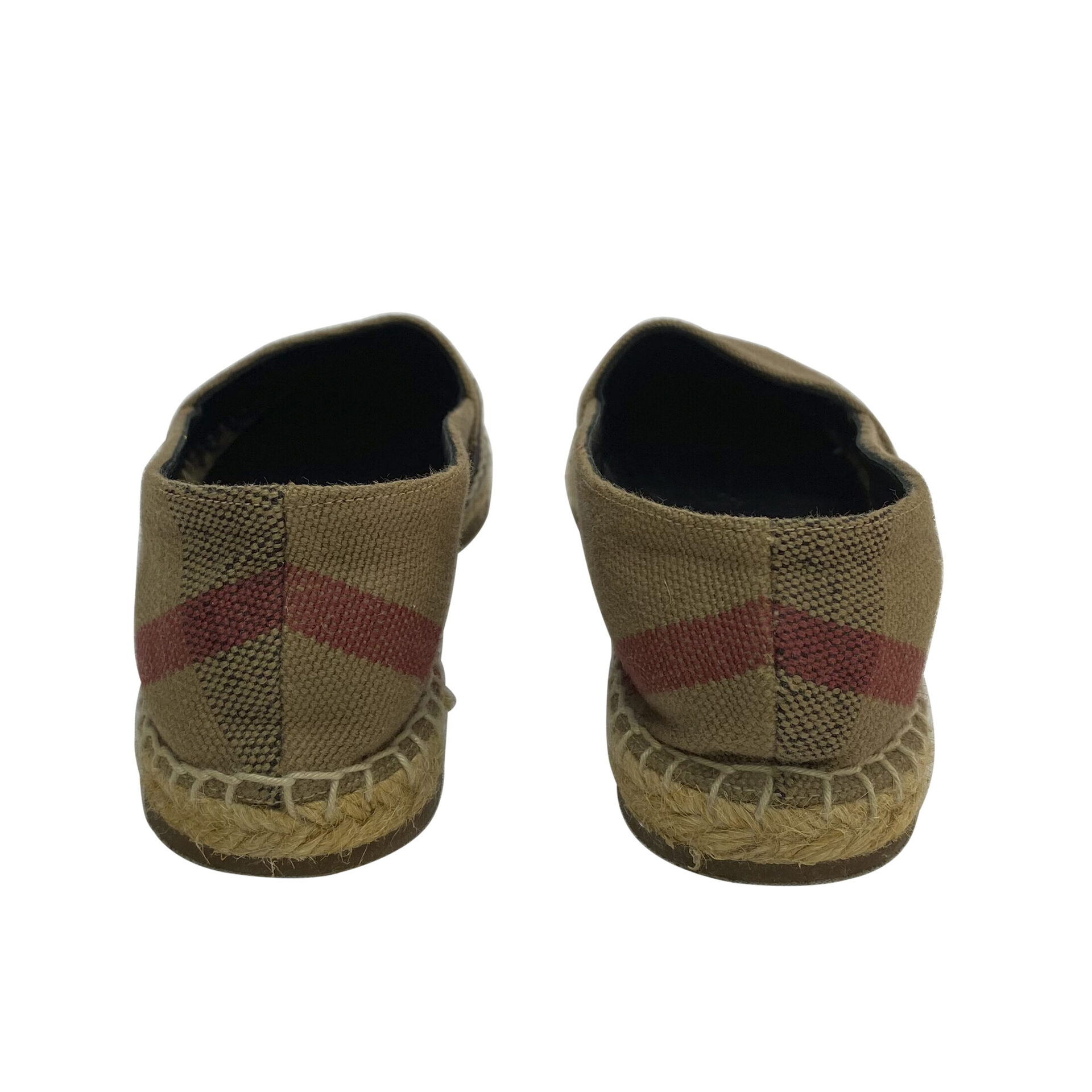 Espadrille Burberry Xadrez