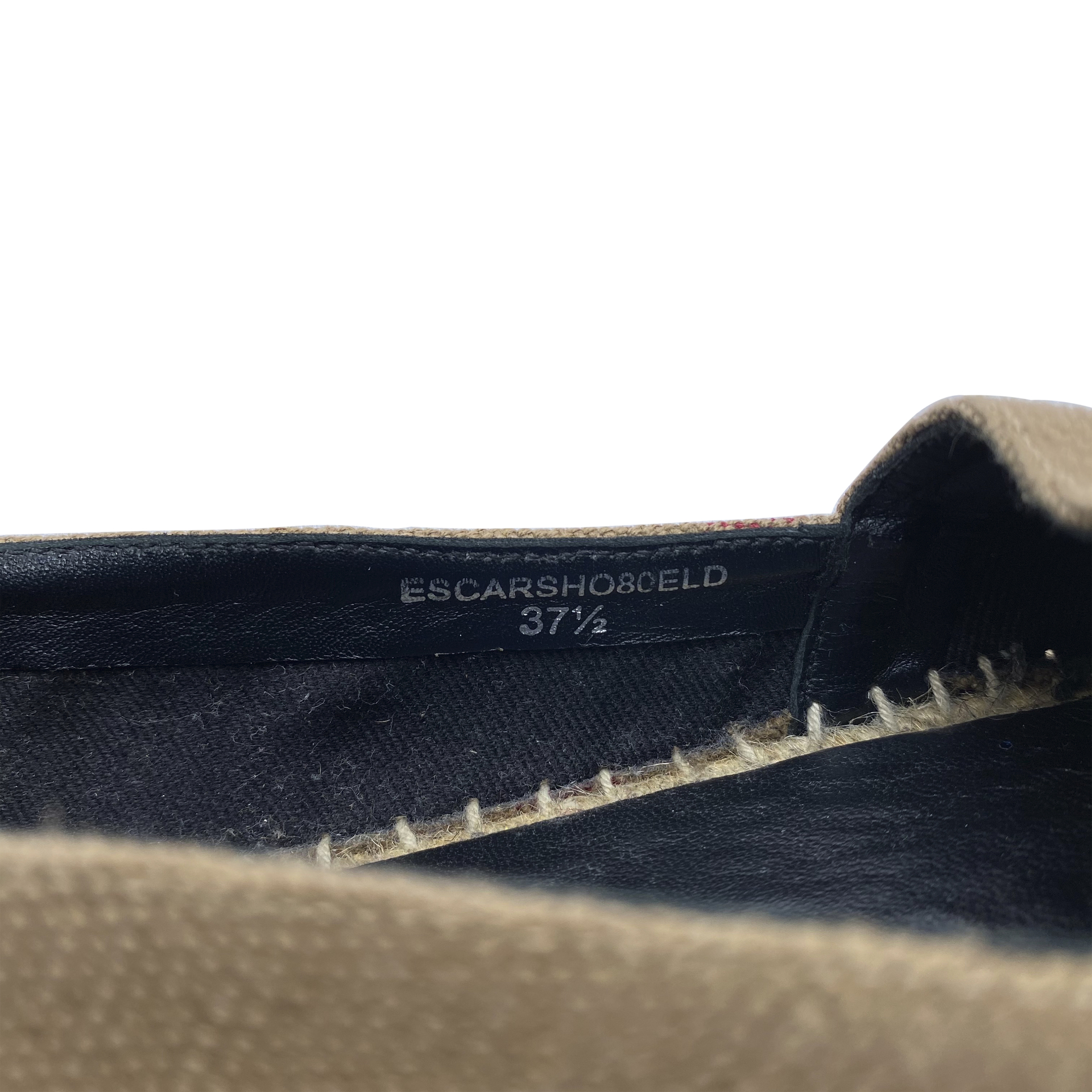 Espadrille Burberry Xadrez