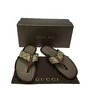 Chinelo Gucci Web Detail Thong Canvas Masculino