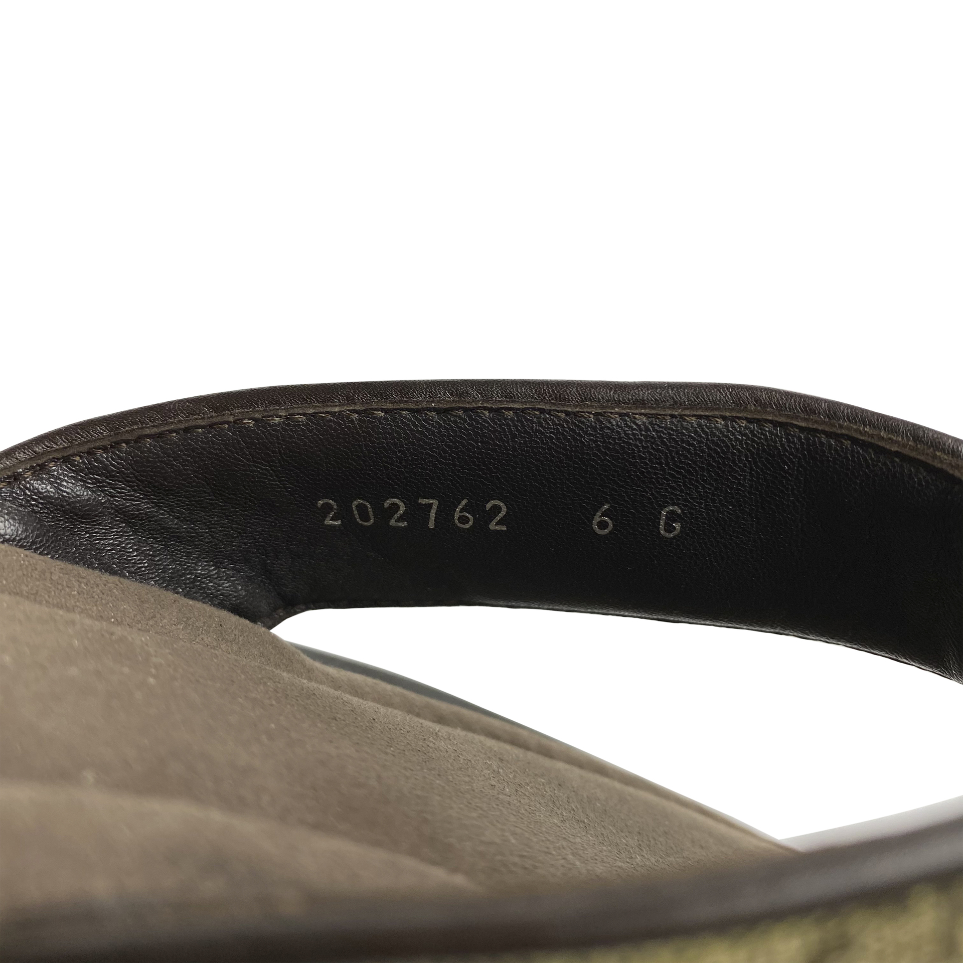 Chinelo Gucci Web Detail Thong Canvas Masculino