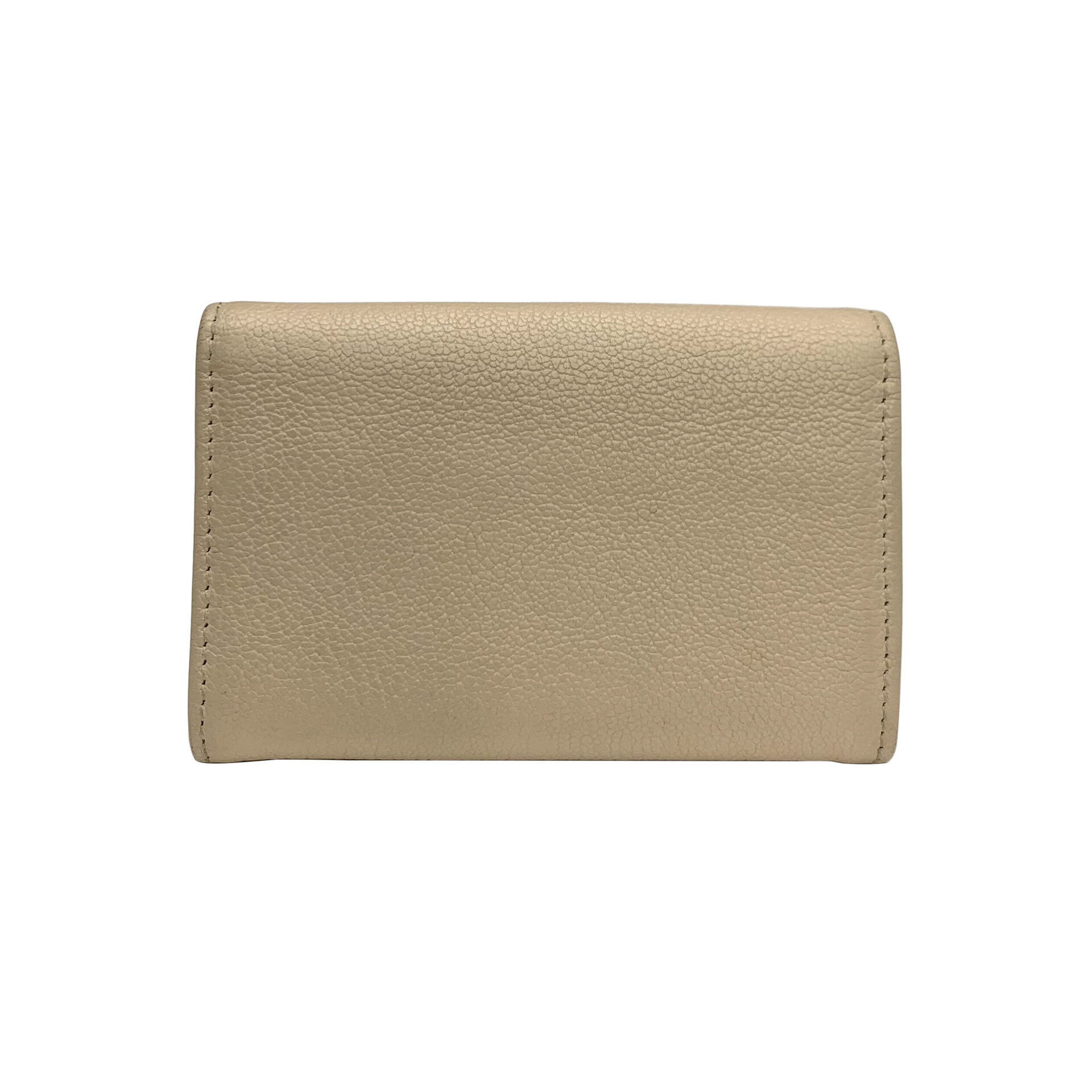 Porta-cartão Chanel Couro