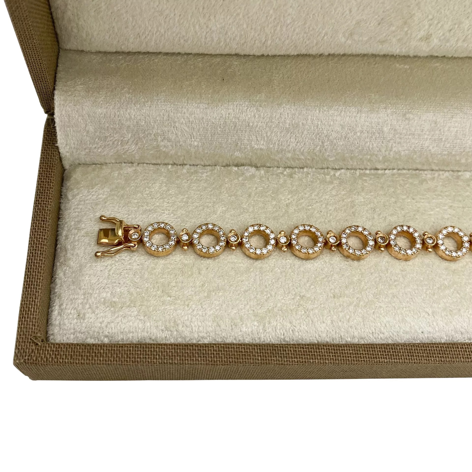 Pulseira Carla Amorim Arredores Ouro Rosa