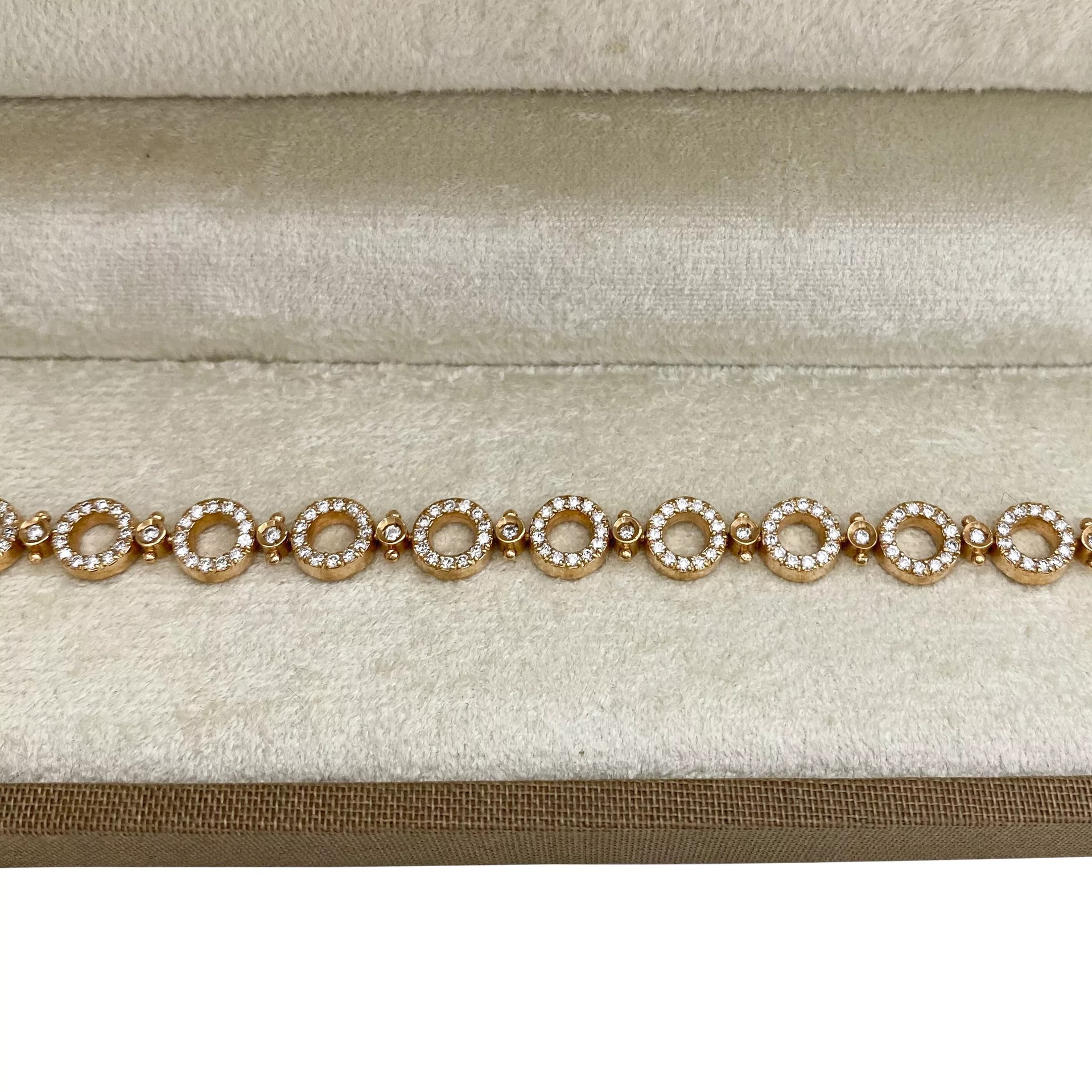 Pulseira Carla Amorim Arredores Ouro Rosa