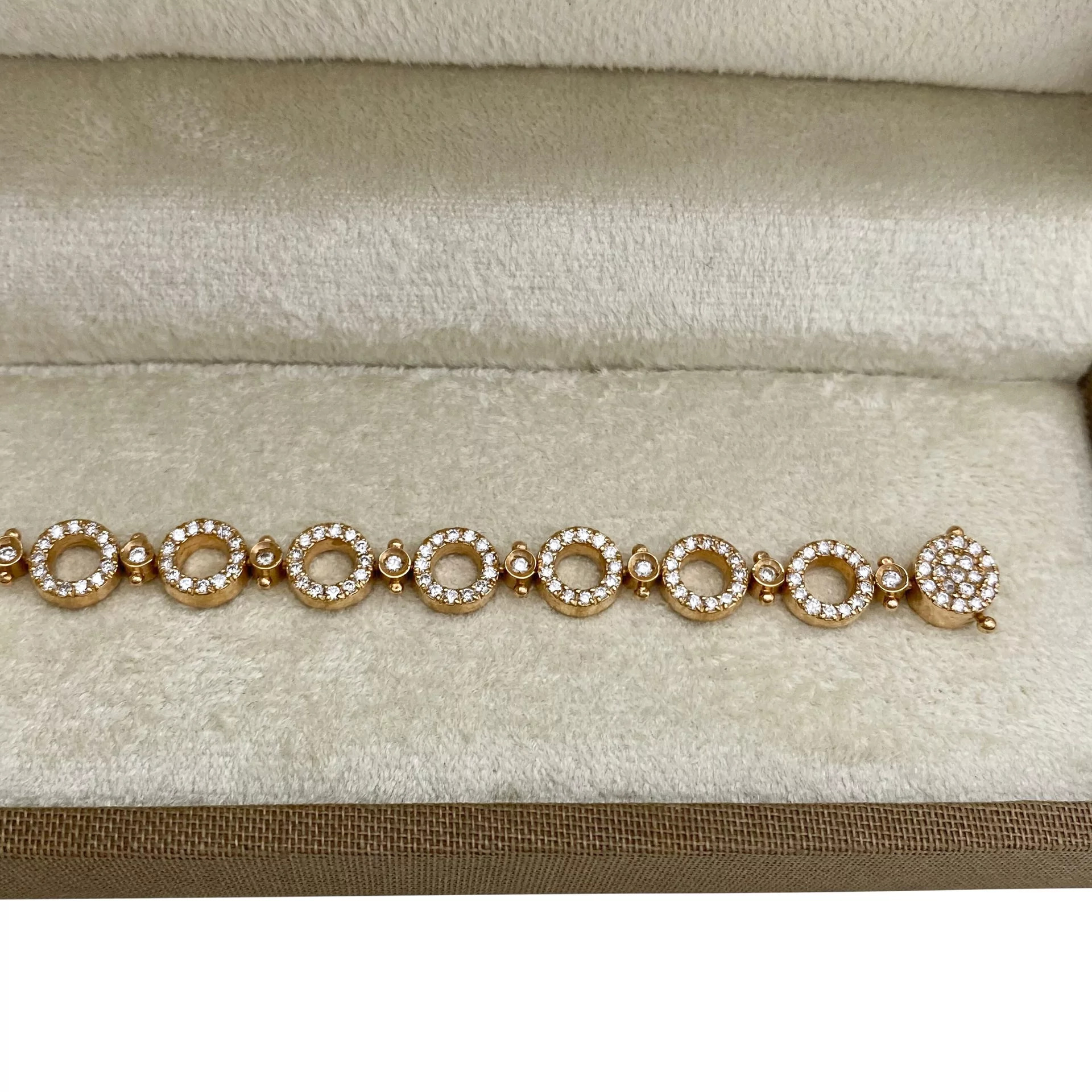 Pulseira Carla Amorim Arredores Ouro Rosa