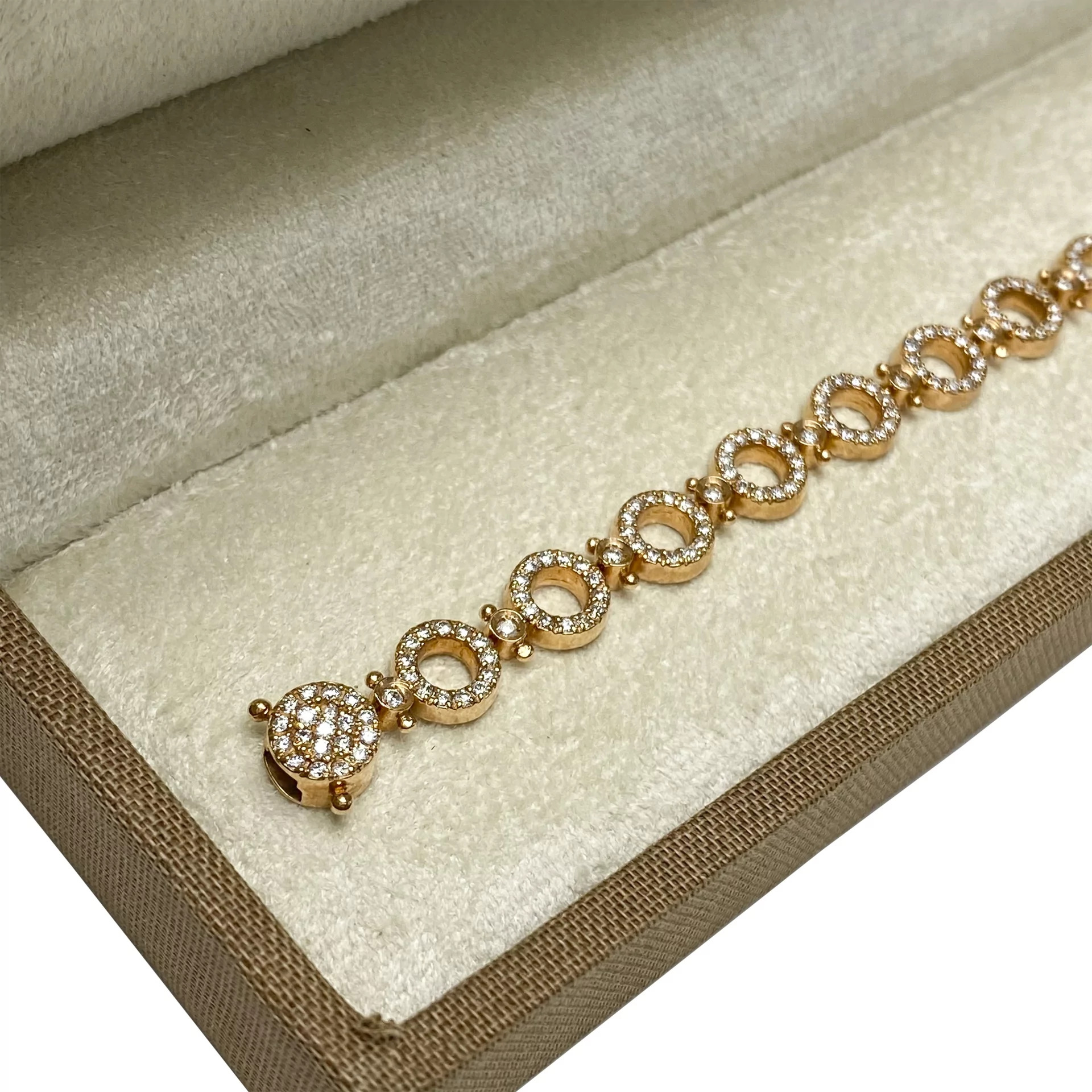 Pulseira Carla Amorim Arredores Ouro Rosa