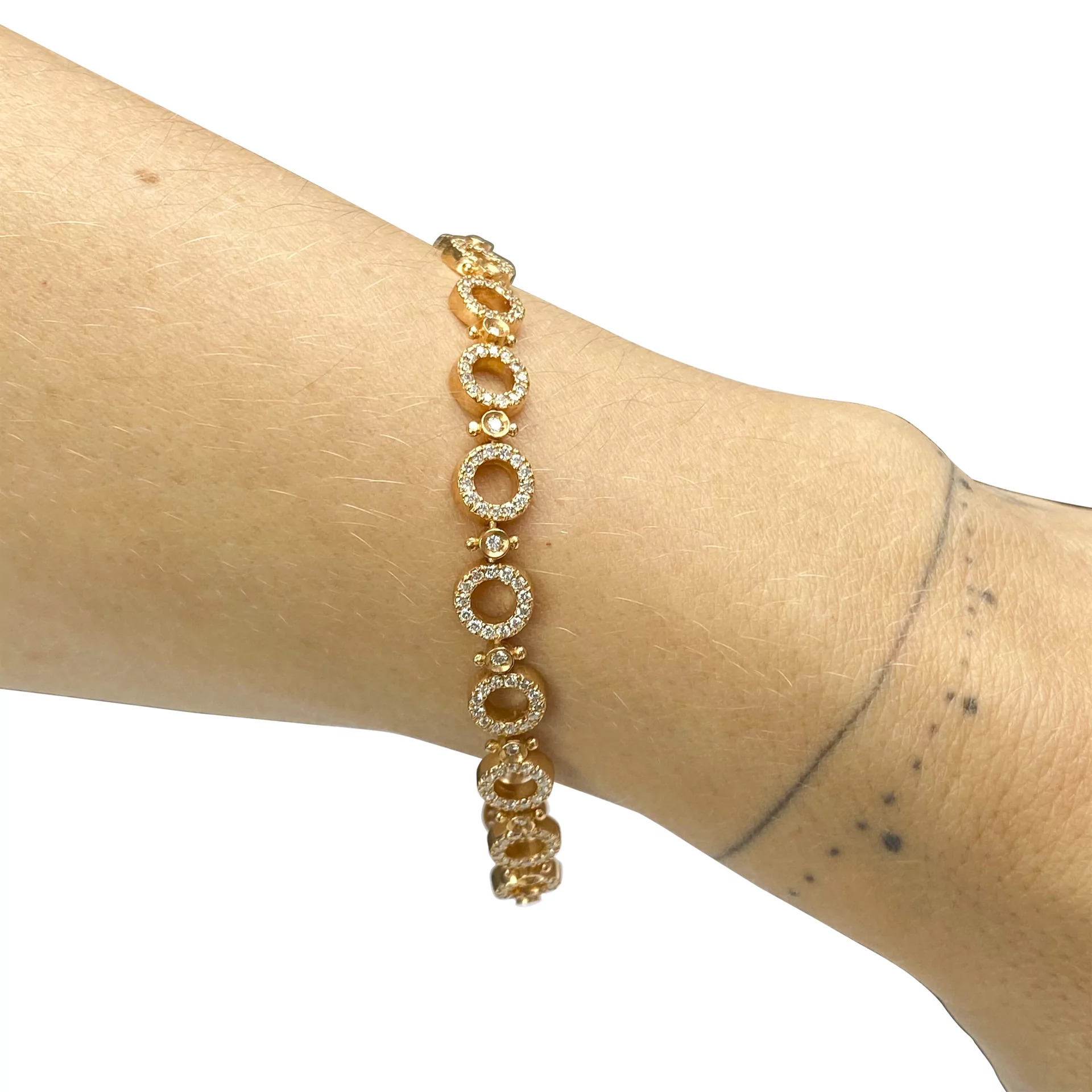 Pulseira Carla Amorim Arredores Ouro Rosa