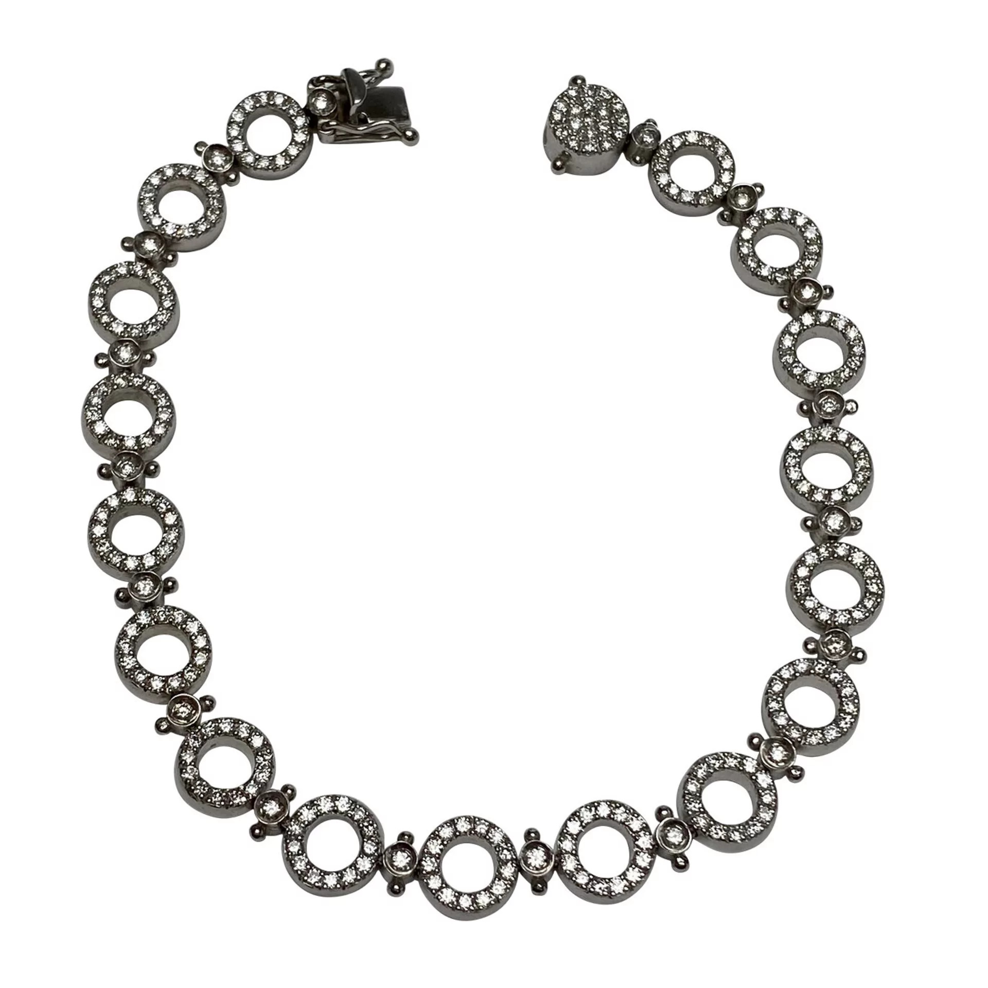 Pulseira Carla Amorim Arredores Ouro Branco