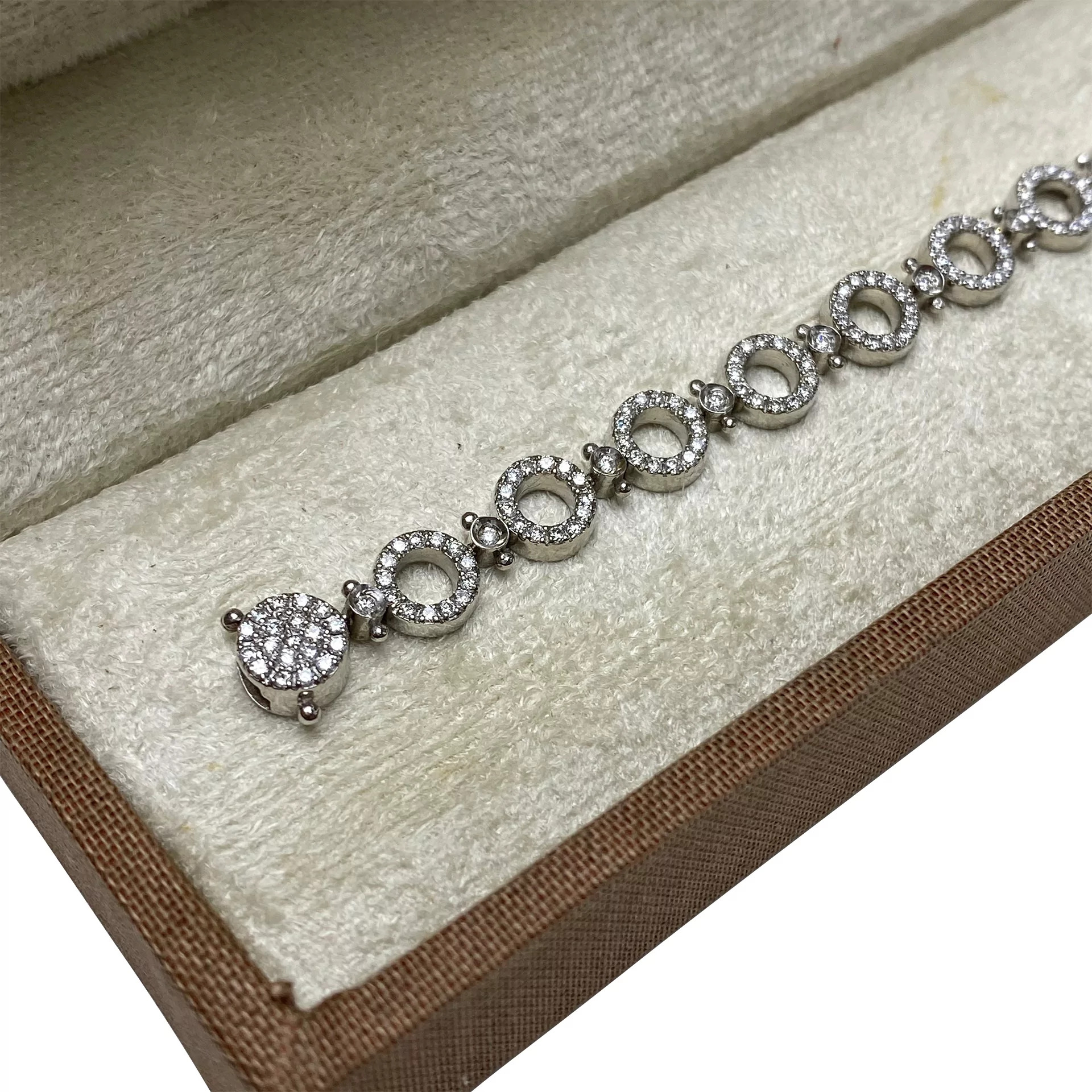 Pulseira Carla Amorim Arredores Ouro Branco