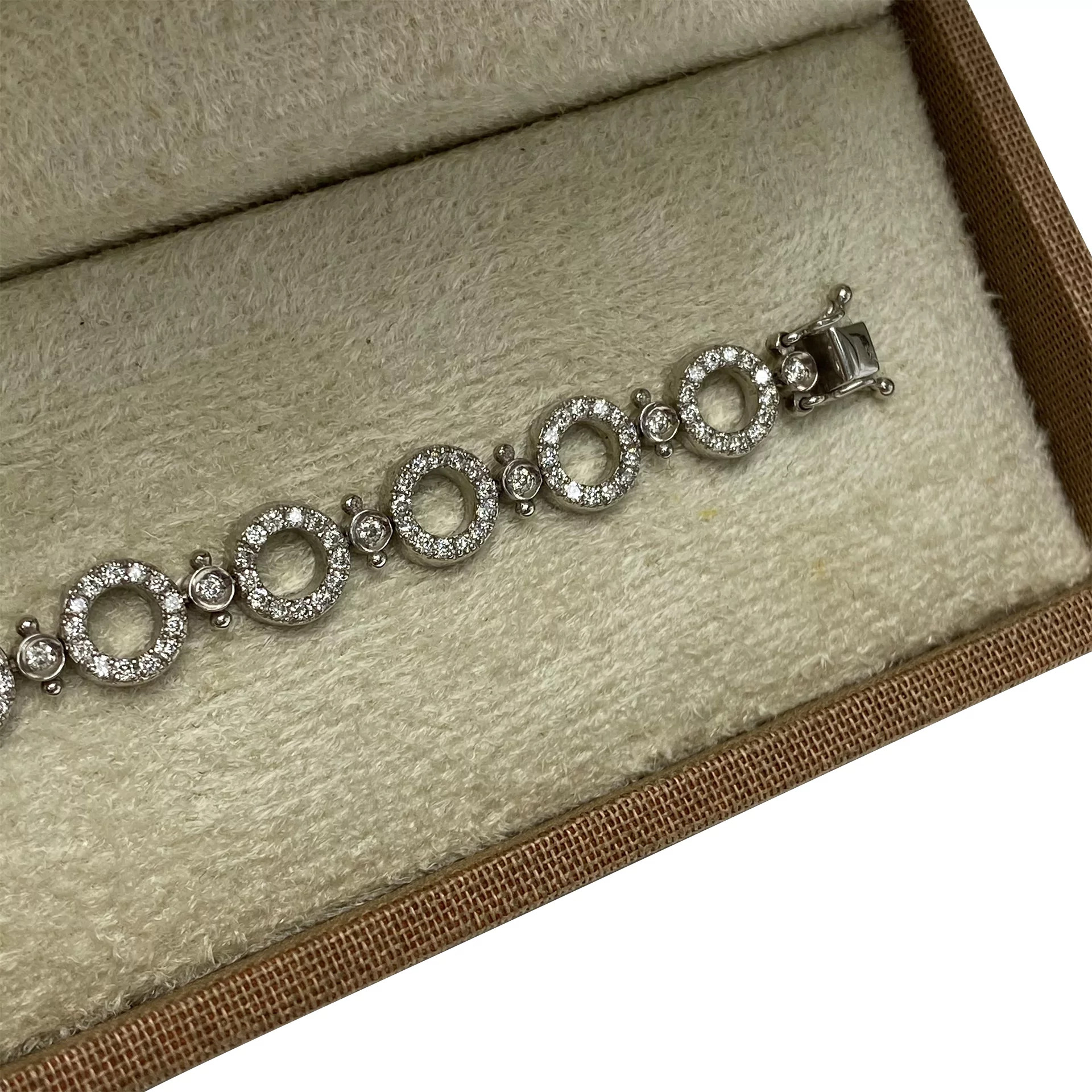 Pulseira Carla Amorim Arredores Ouro Branco