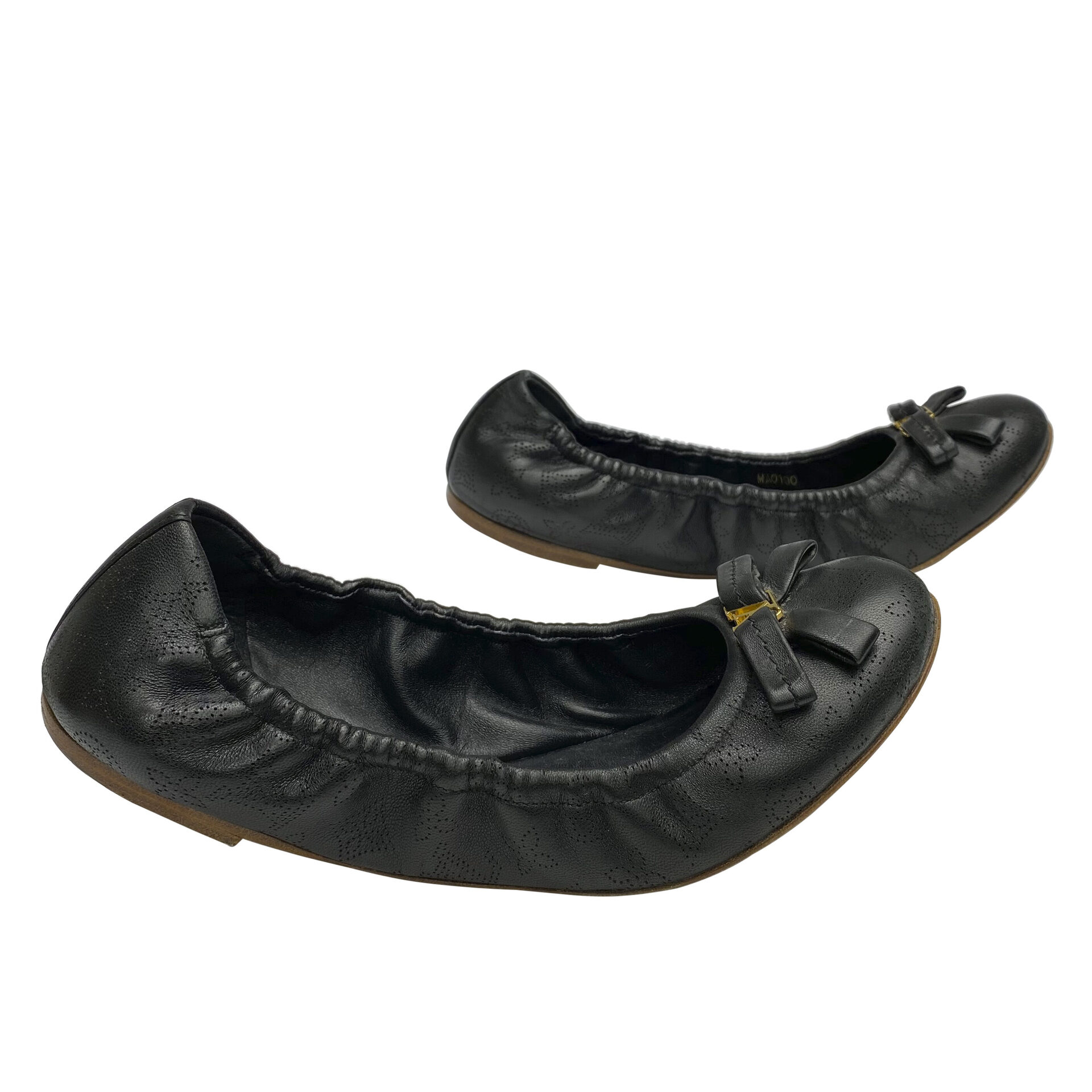 Sapatilha Louis Vuitton Couro Preto