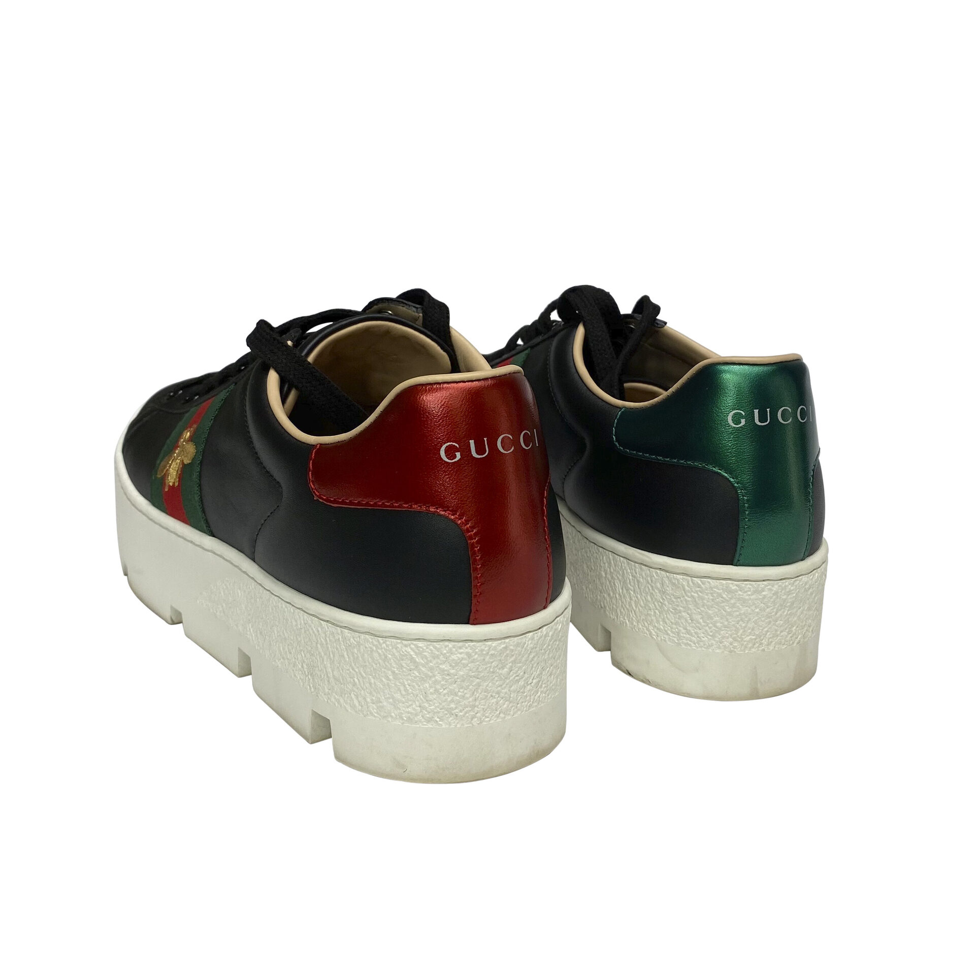 Tênis Gucci  Plataforma Ace