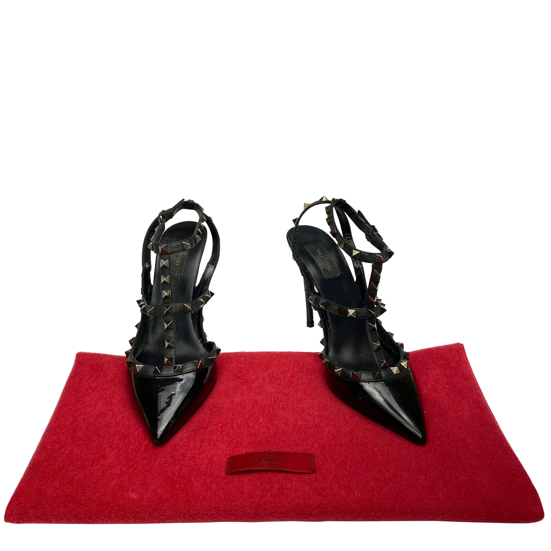 Sapato Valentino Garavani Rockstud Preto