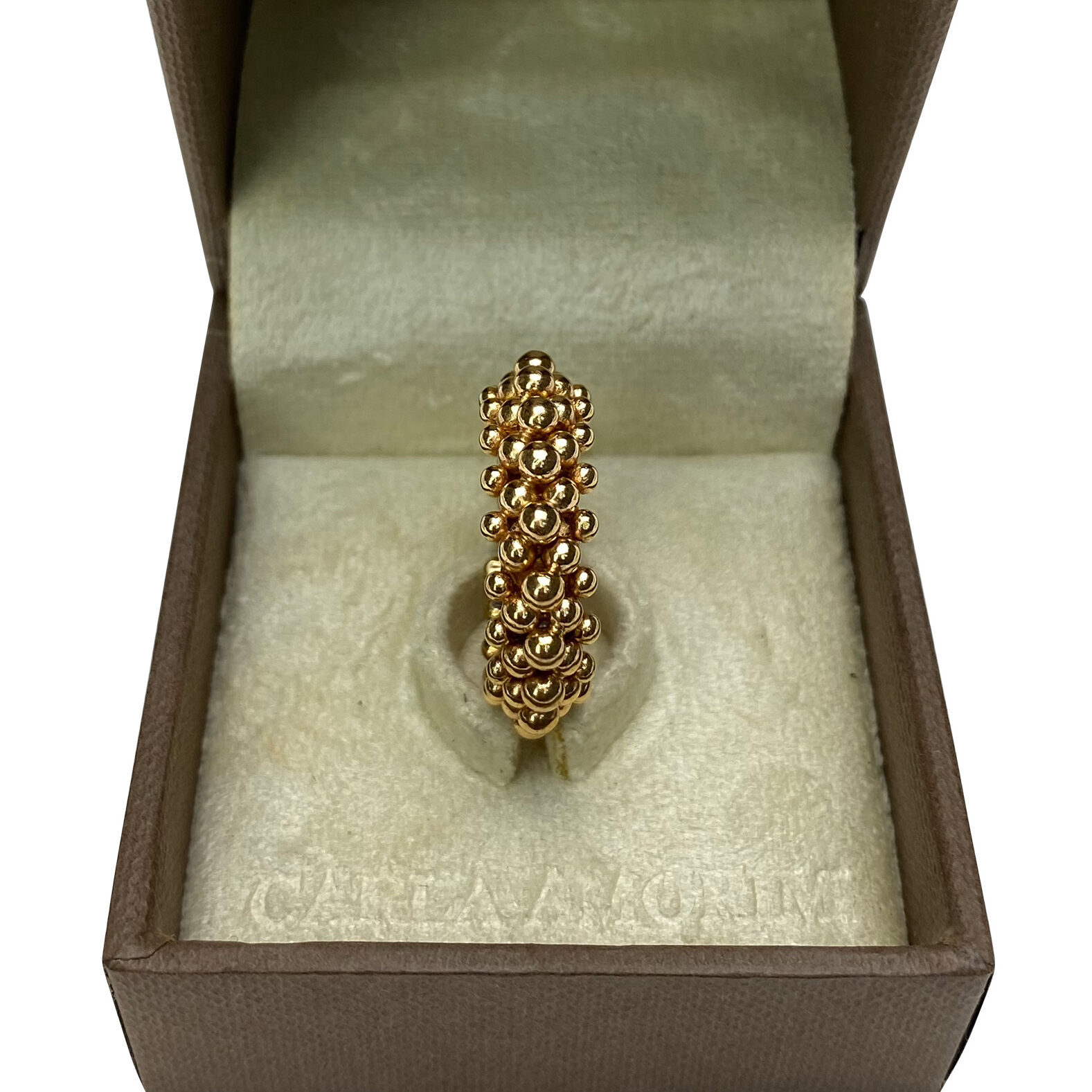 Aliança Carla Amorim Espuma do Mar Grossa