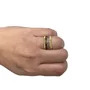 Anel Vivara Ouro Amarelo e Diamantes