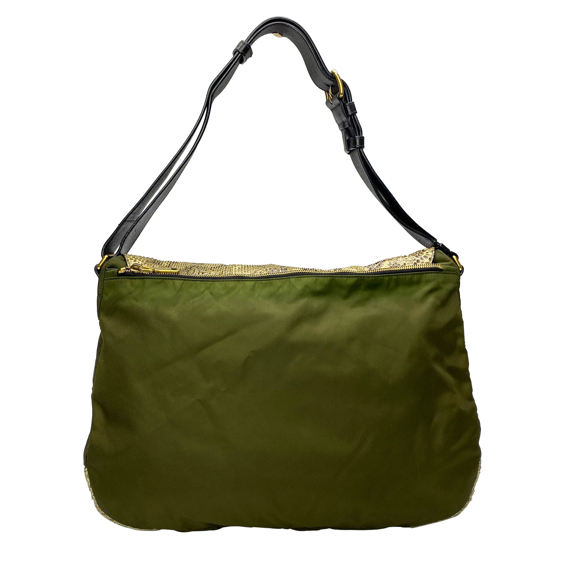 Bolsa Prada Vintage Python Jeweled