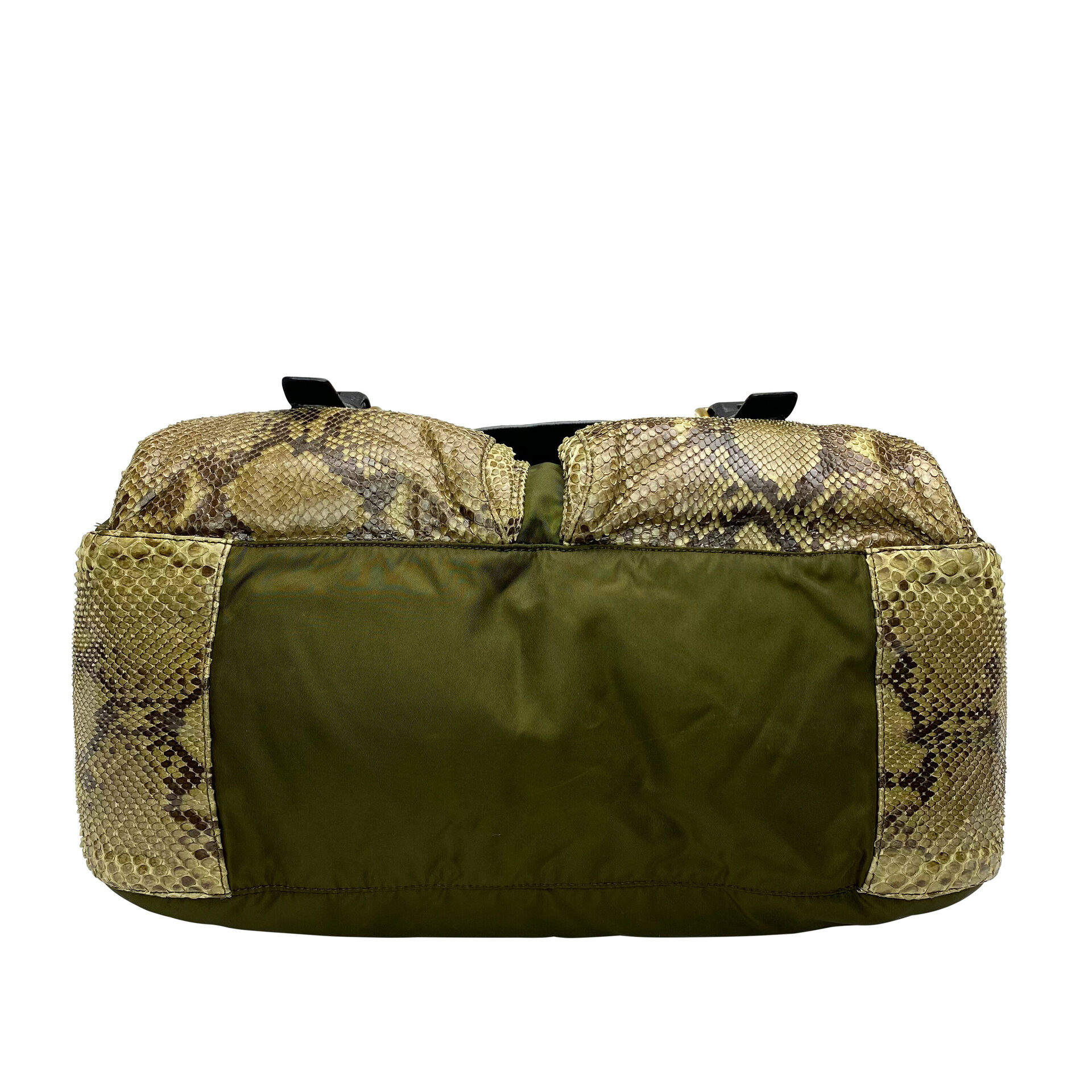 Bolsa Prada Vintage Python Jeweled