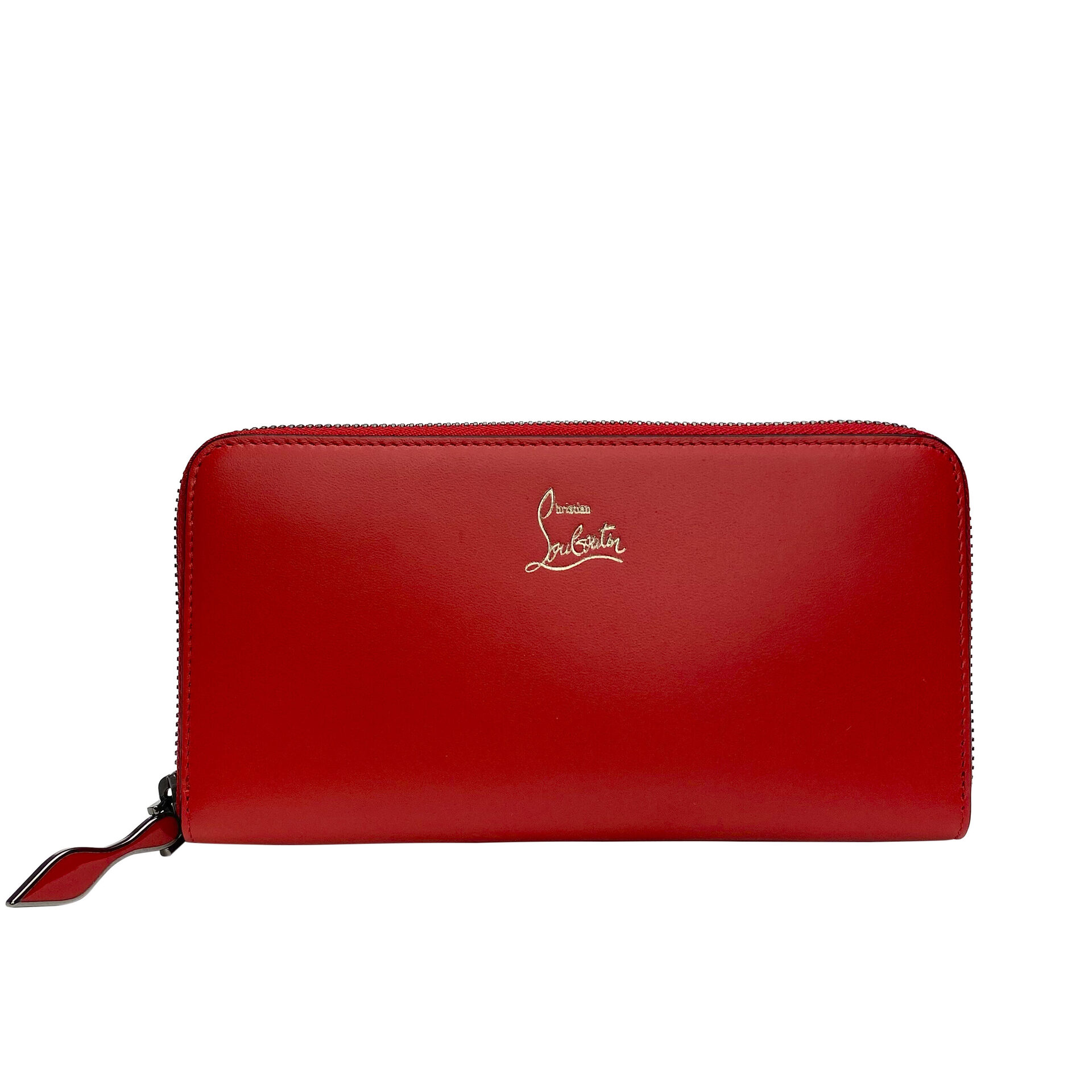 Carteira Christian Louboutin Couro Vermelha