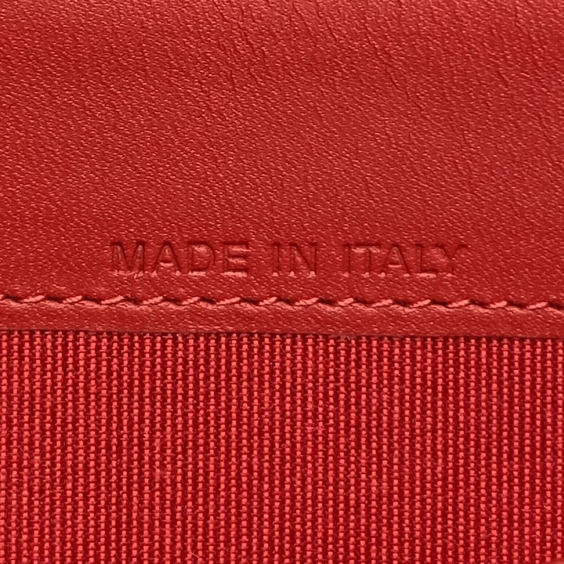 Carteira Christian Louboutin Couro Vermelha