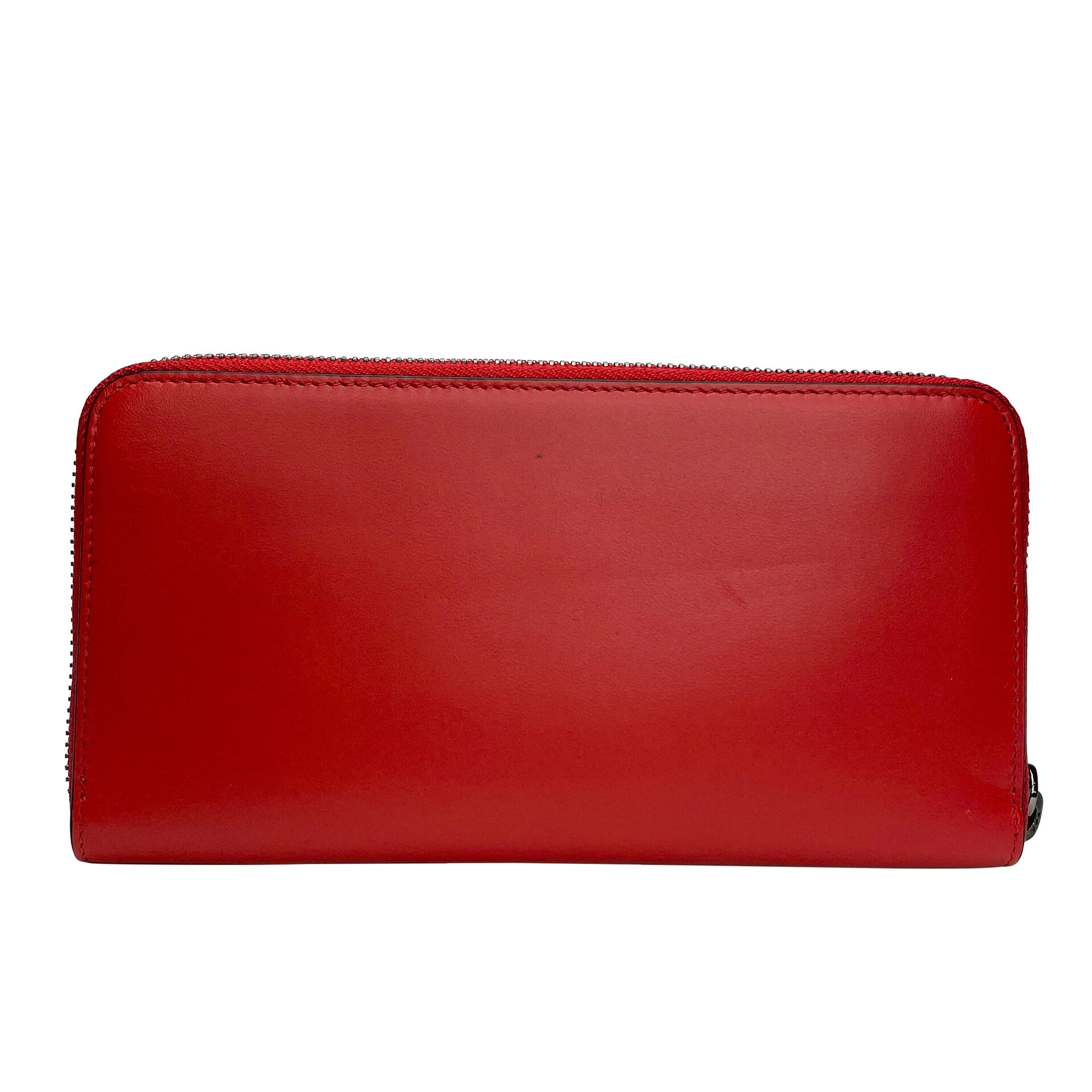 Carteira Christian Louboutin Couro Vermelha