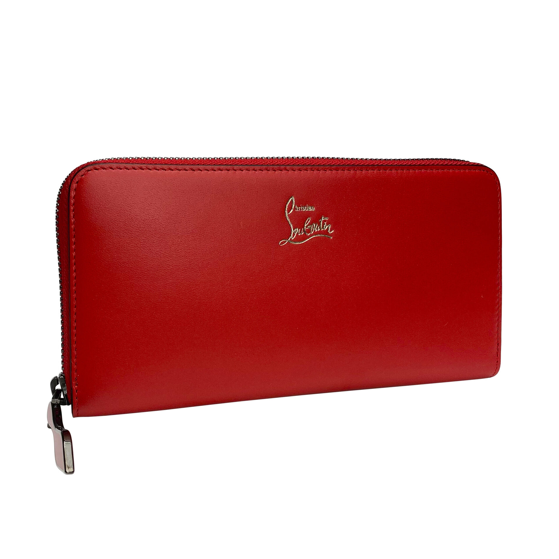 Carteira Christian Louboutin Couro Vermelha