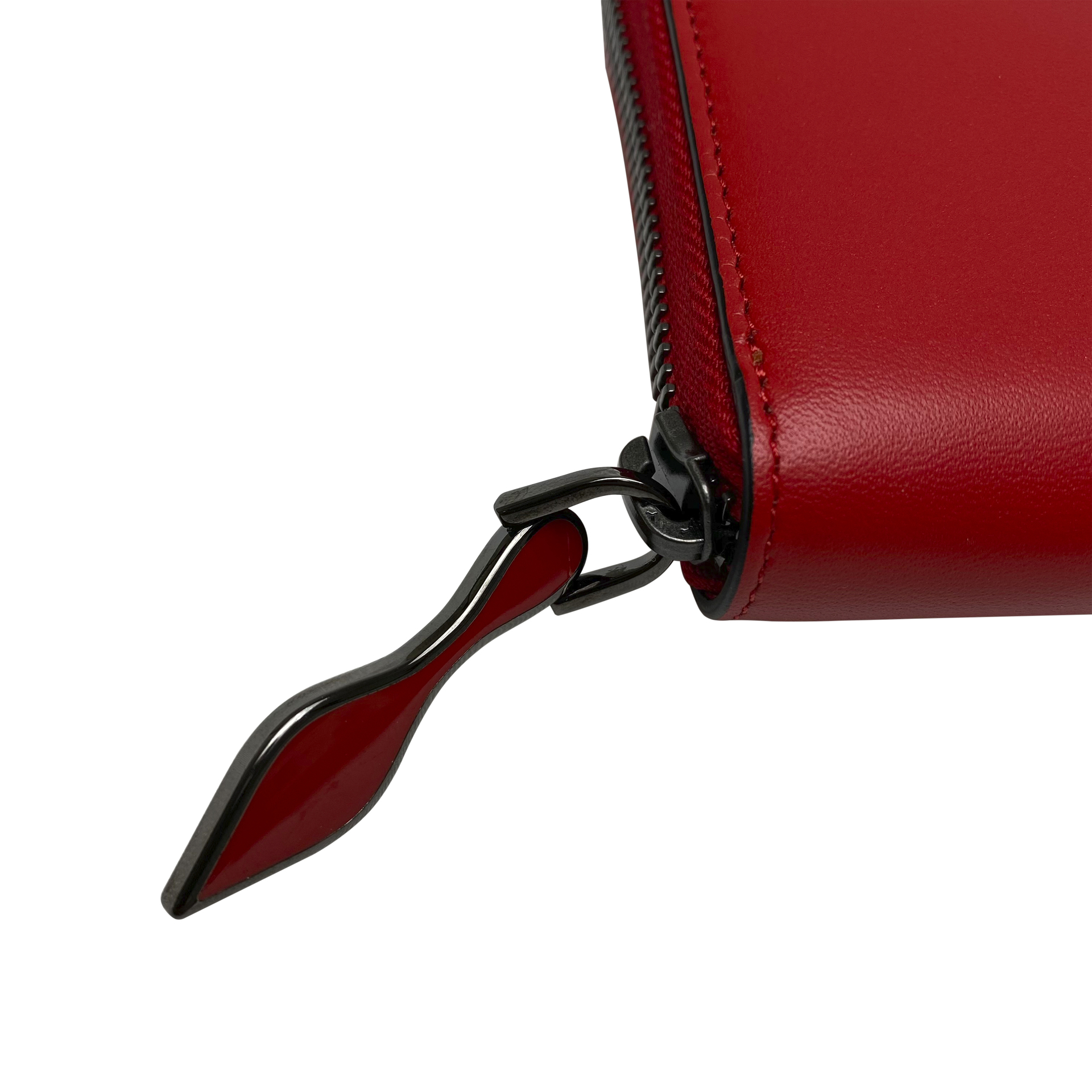 Carteira Christian Louboutin Couro Vermelha