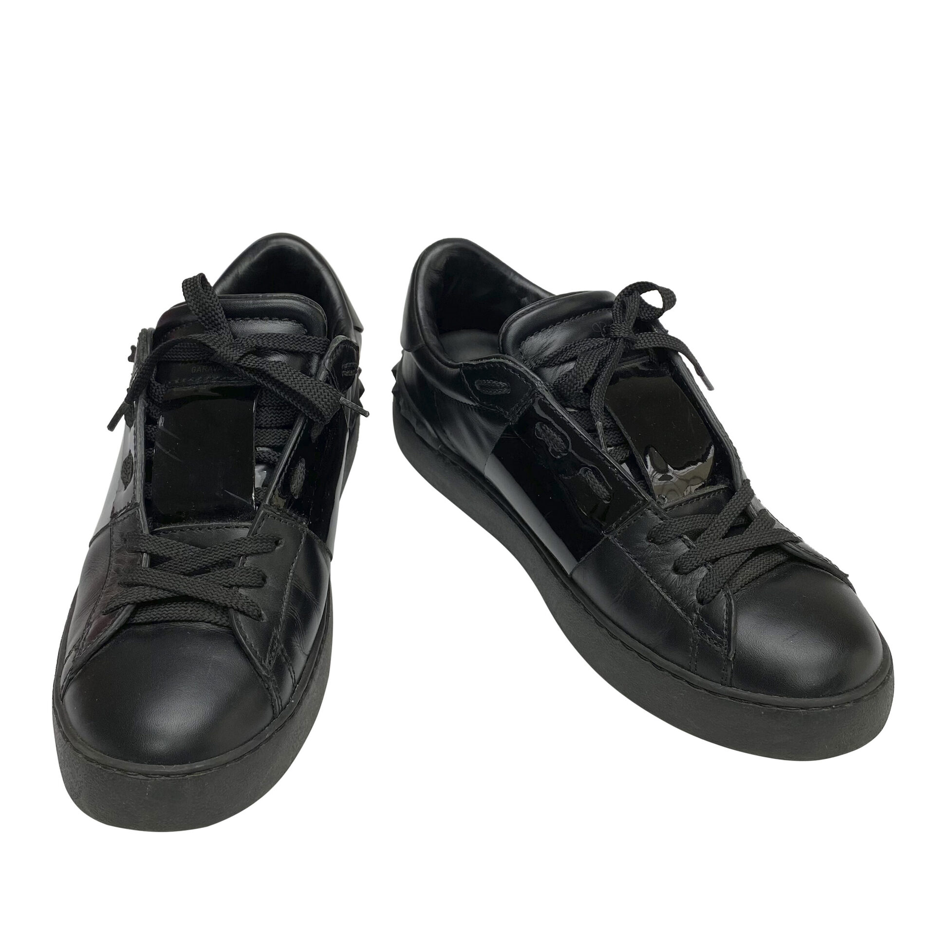 Tênis Valentino Garavani Couro Preto