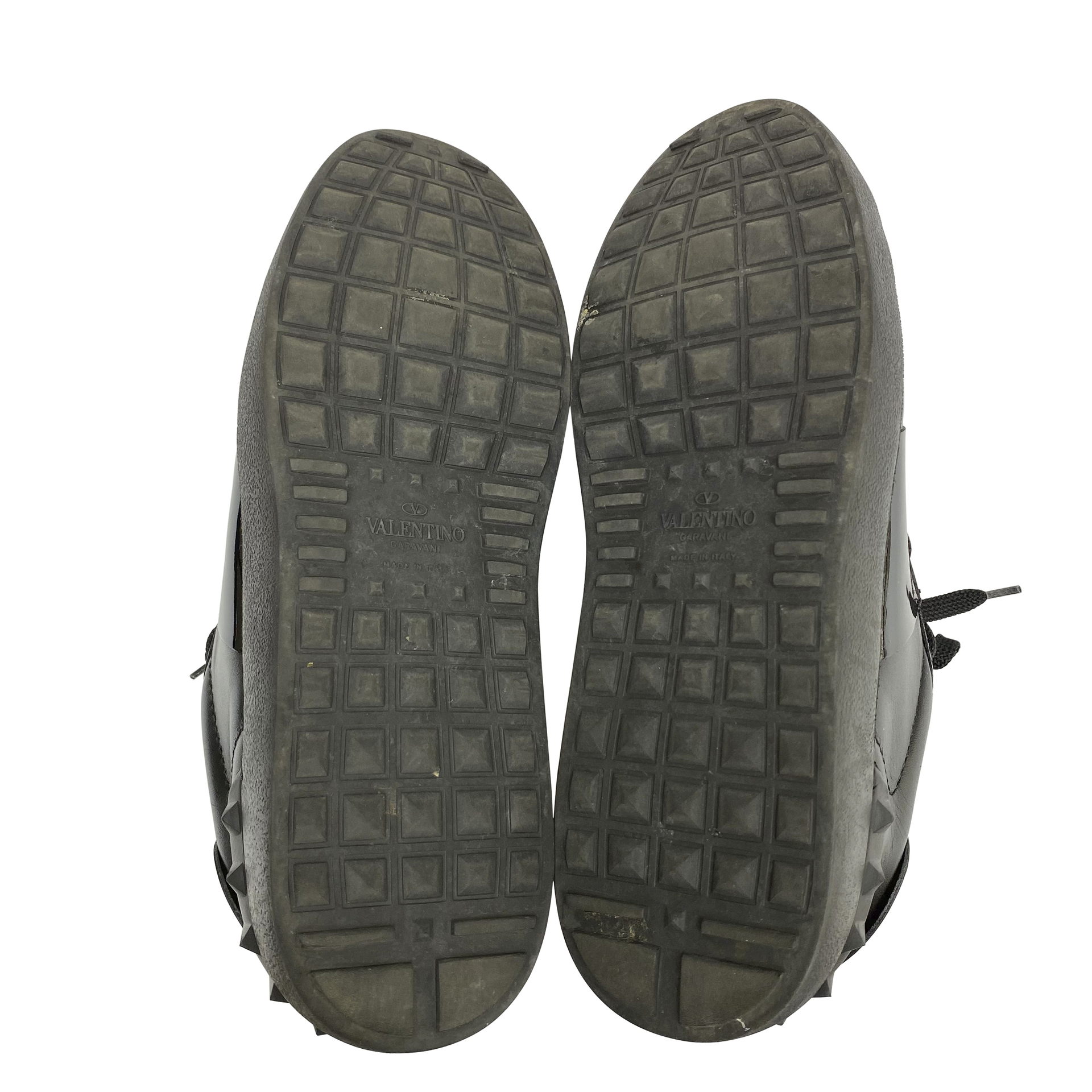 Tênis Valentino Garavani Couro Preto