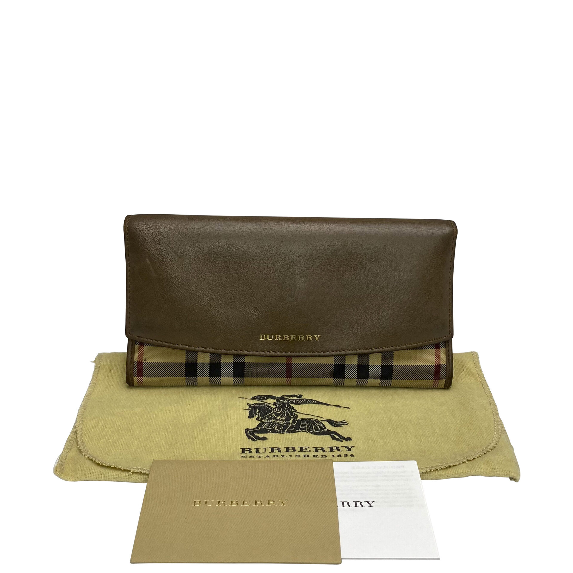 Carteira Burberry Xadrez Tradicional