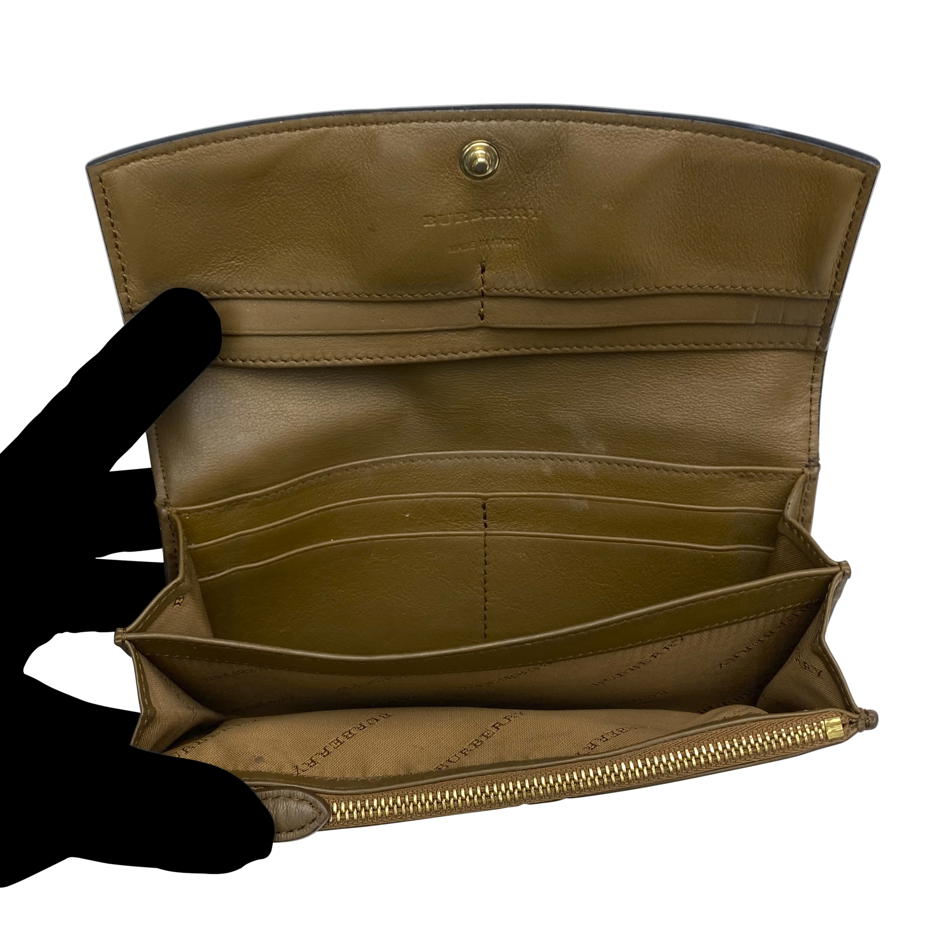 Carteira Burberry Xadrez Tradicional