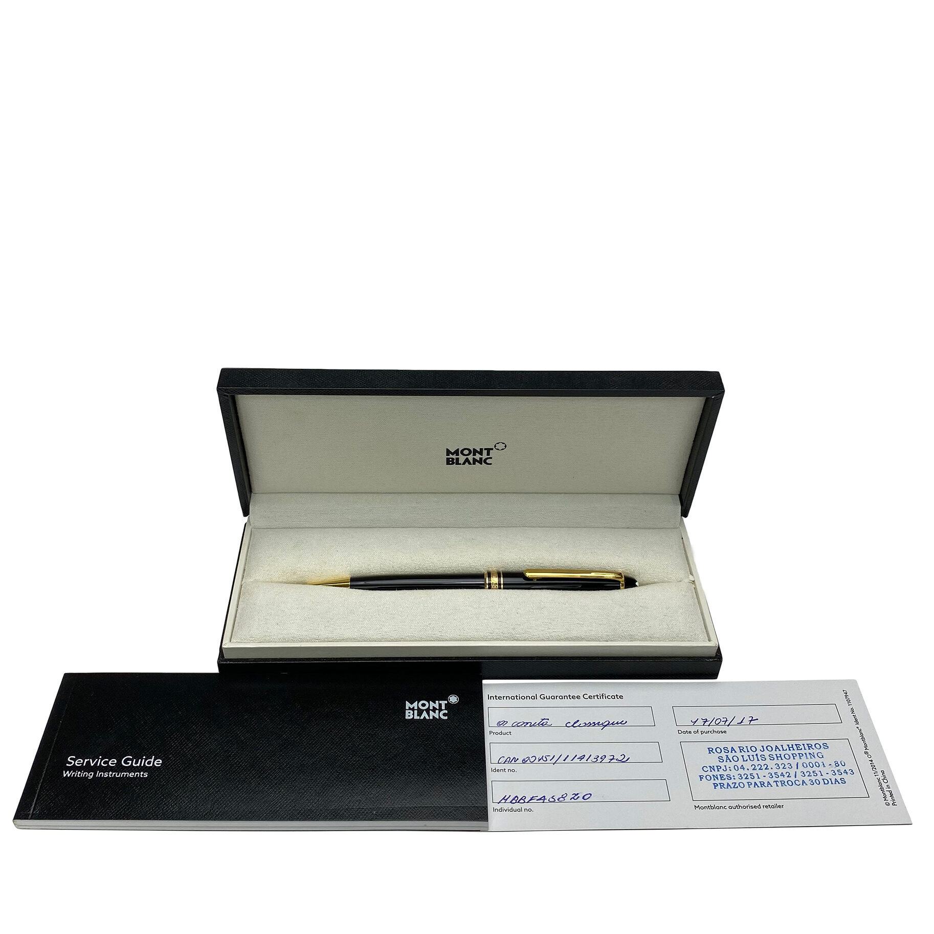 Caneta Esferográfica Montblanc Meisterstück Classique
