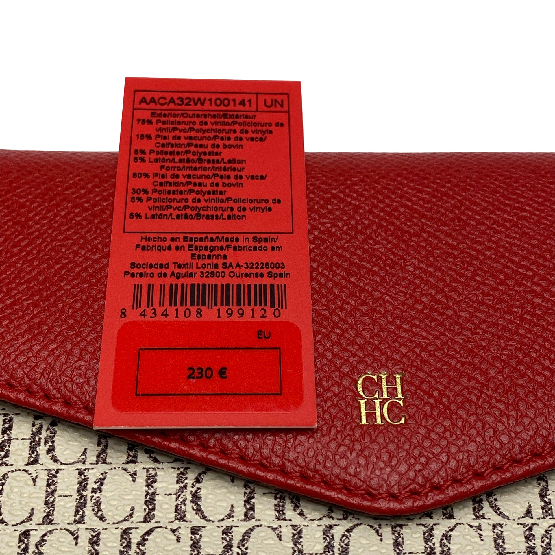 Carteira Carolina Herrera Monograma