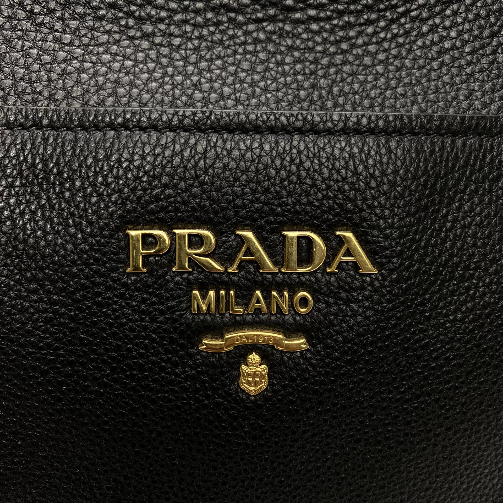 Bolsa Prada Couro Preta