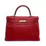 Bolsa Hermès Kelly 35 Couro Vermelho