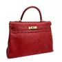 Bolsa Hermès Kelly 35 Couro Vermelho