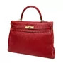Bolsa Hermès Kelly 35 Couro Vermelho
