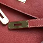 Bolsa Hermès Kelly 35 Couro Vermelho