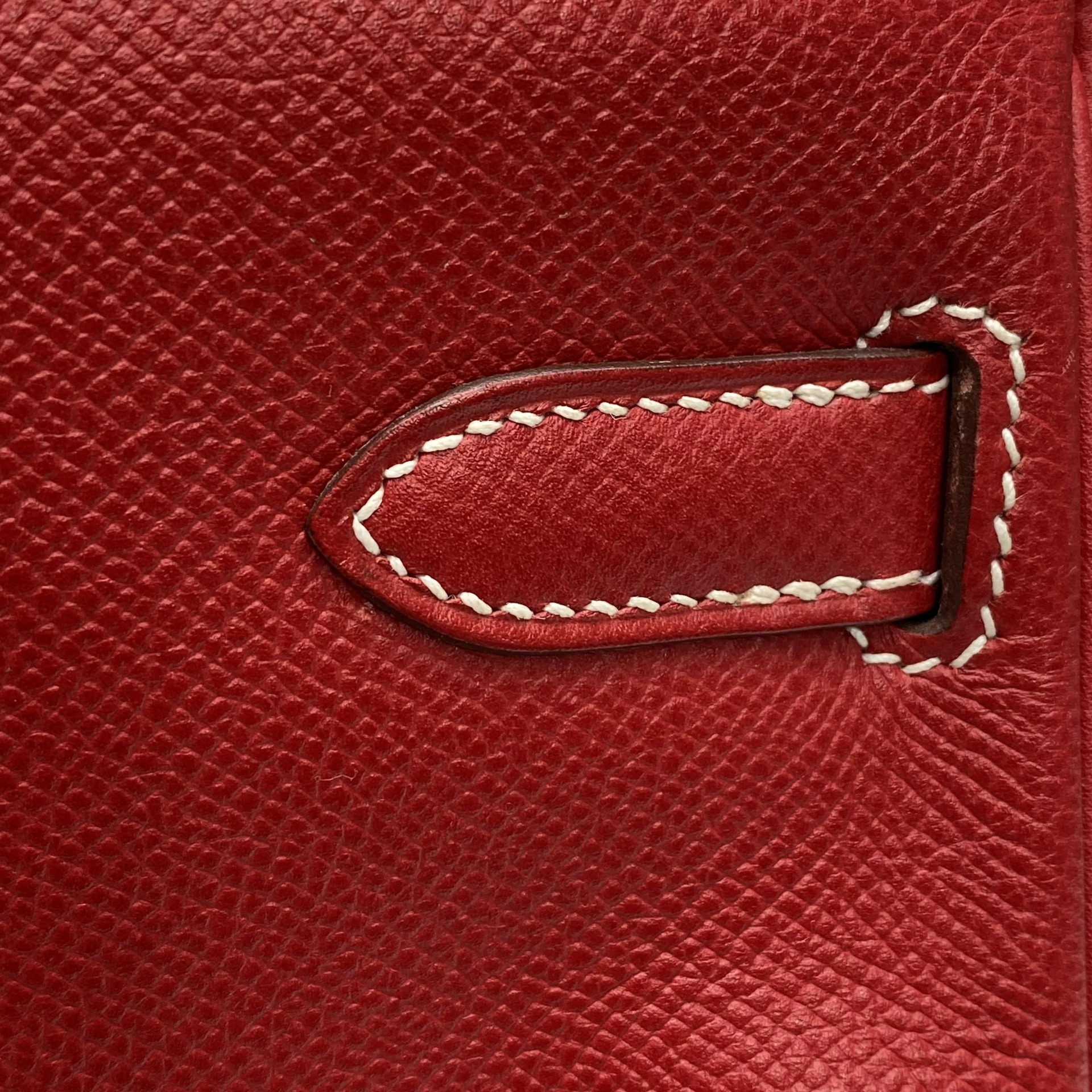 Bolsa Hermès Kelly 35 Couro Vermelho