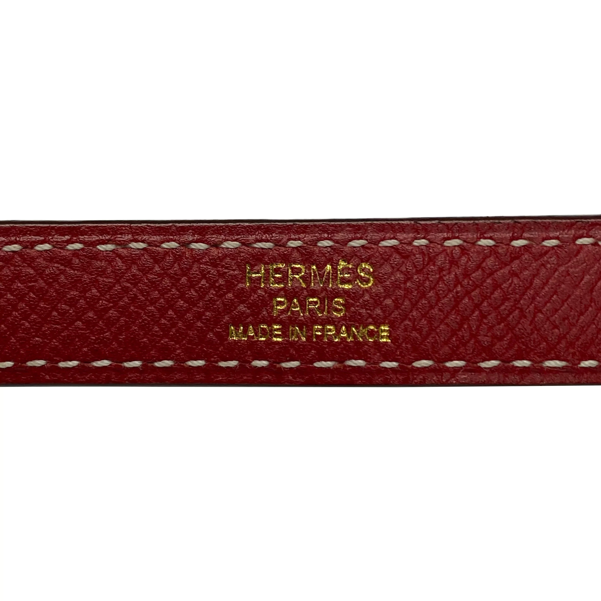 Bolsa Hermès Kelly 35 Couro Vermelho