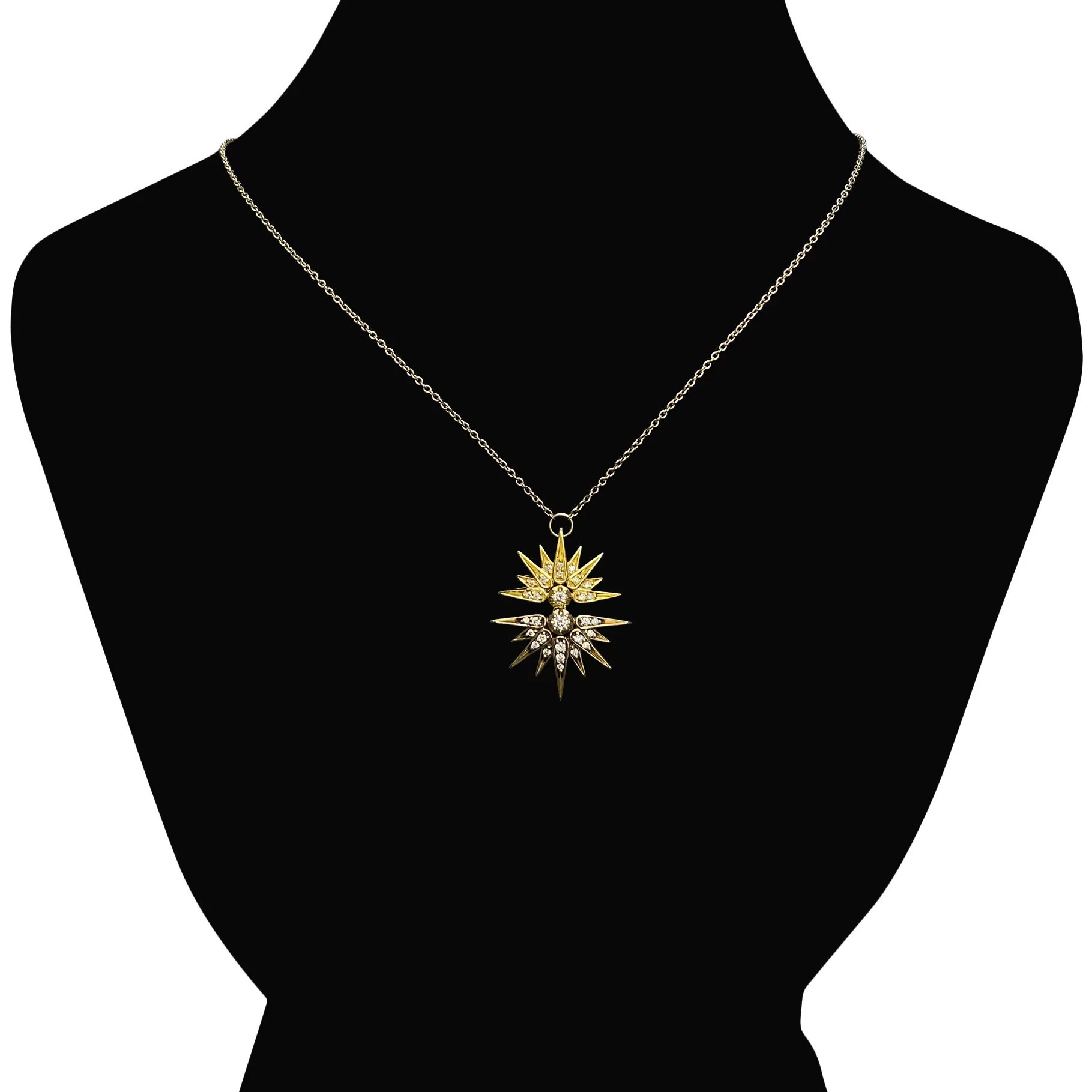 Pendente H.Stern Ouro com Brilhantes - Coleção Genesis