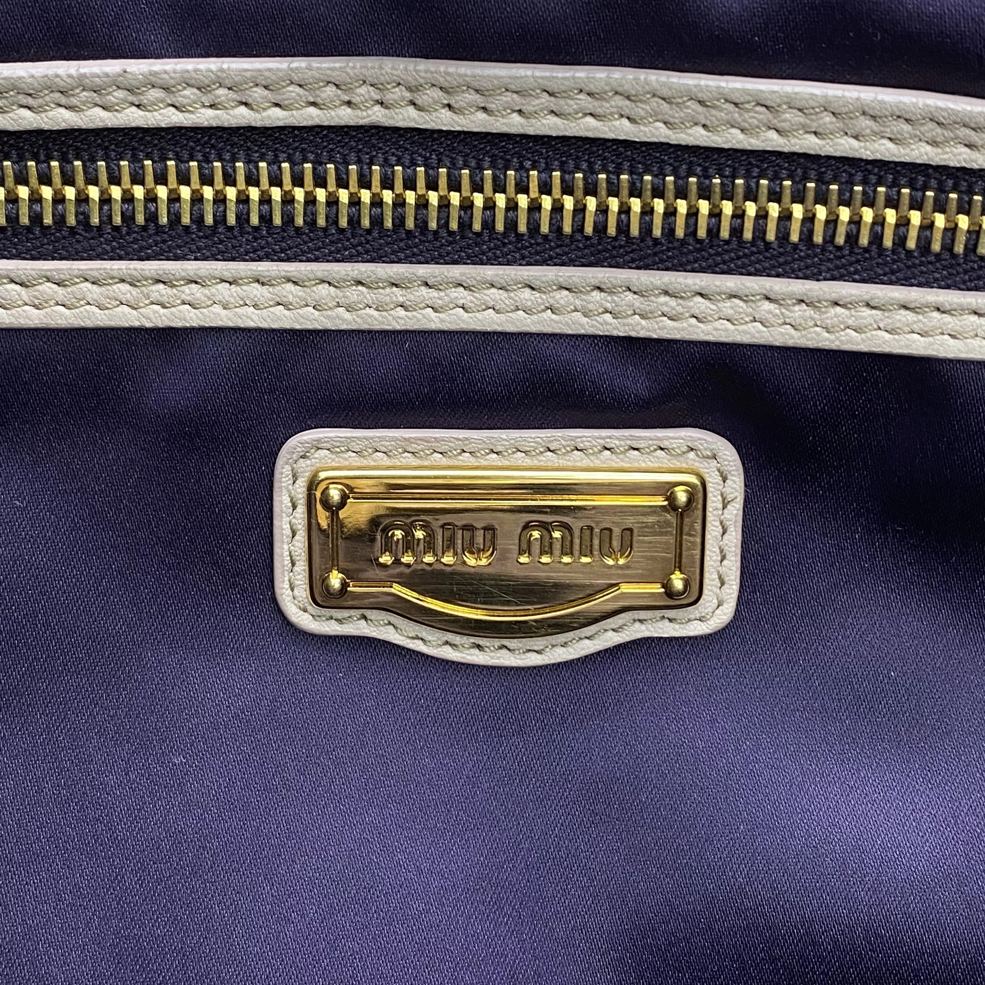 Bolsa Miu Miu Intreccio Woven
