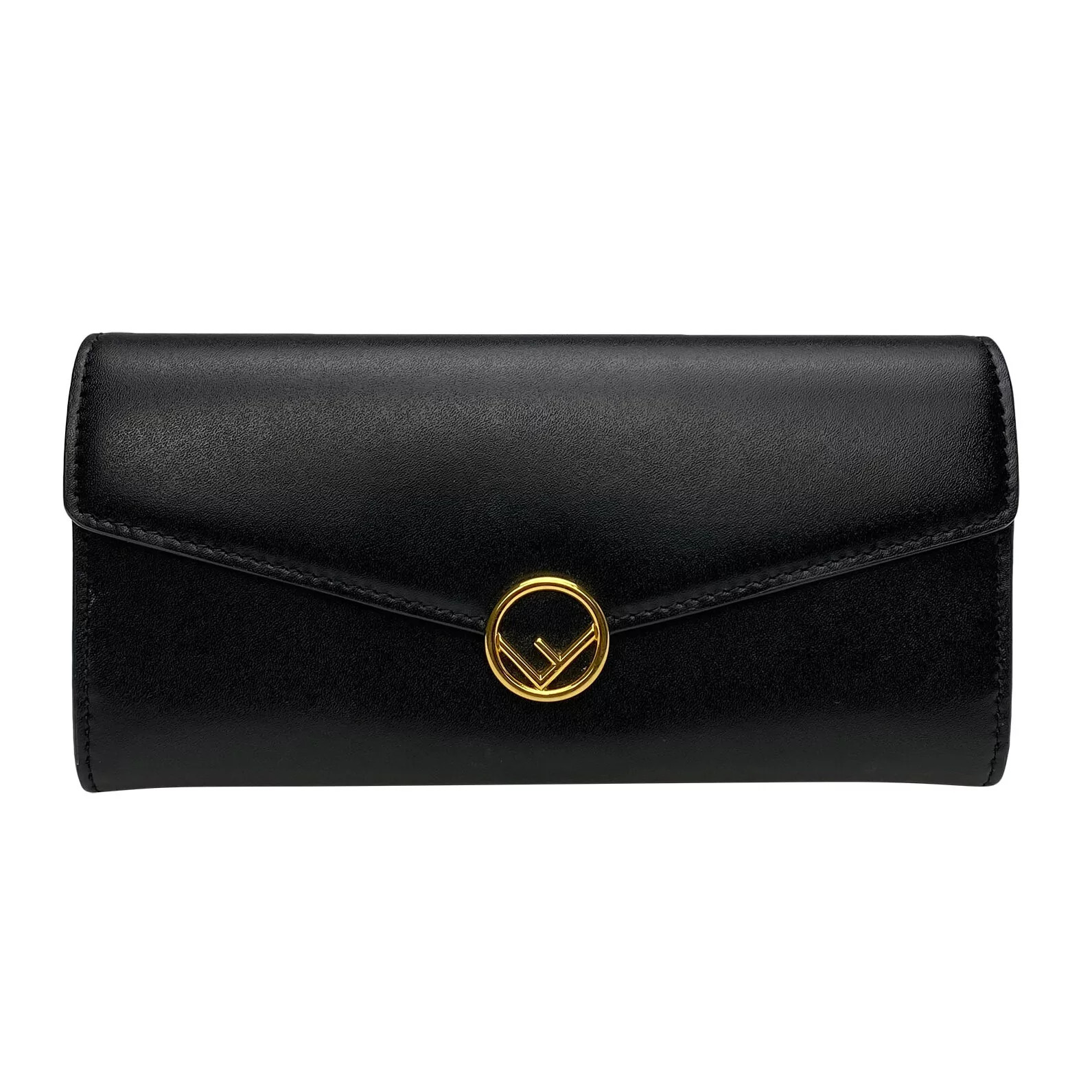 Carteira Fendi Couro Preto