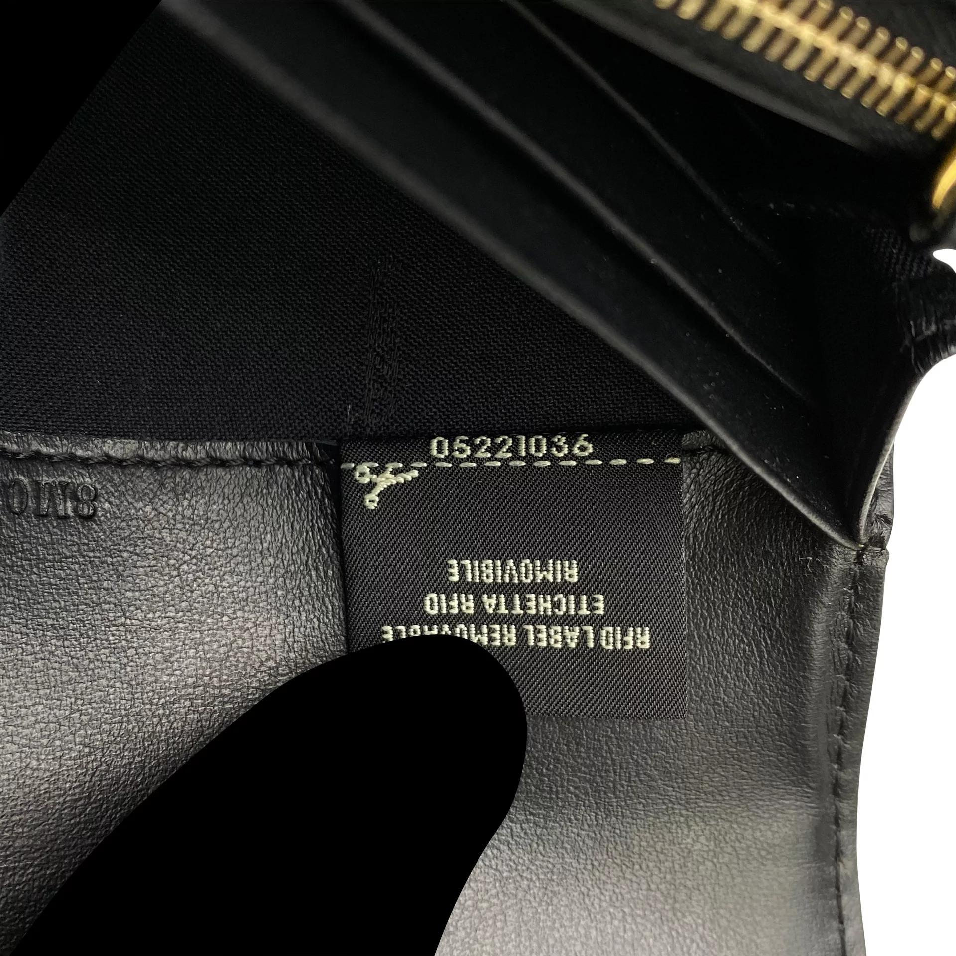 Carteira Fendi Couro Preto