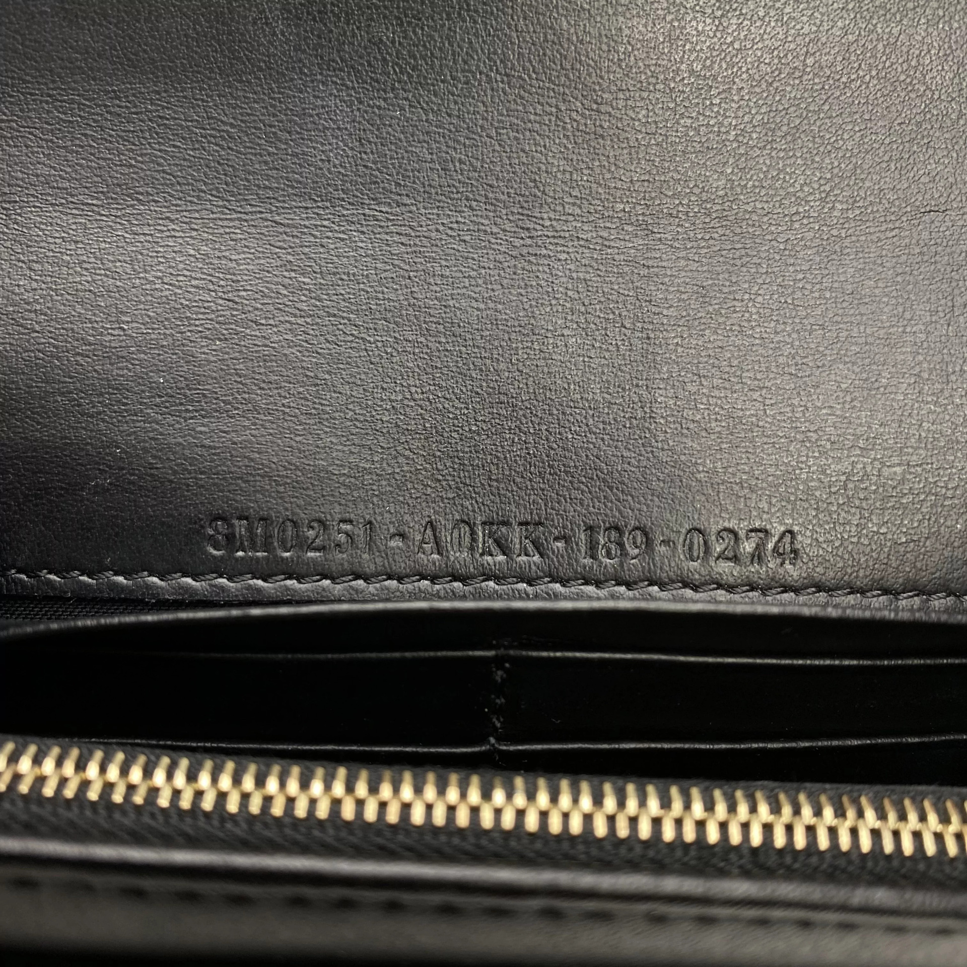 Carteira Fendi Couro Preto